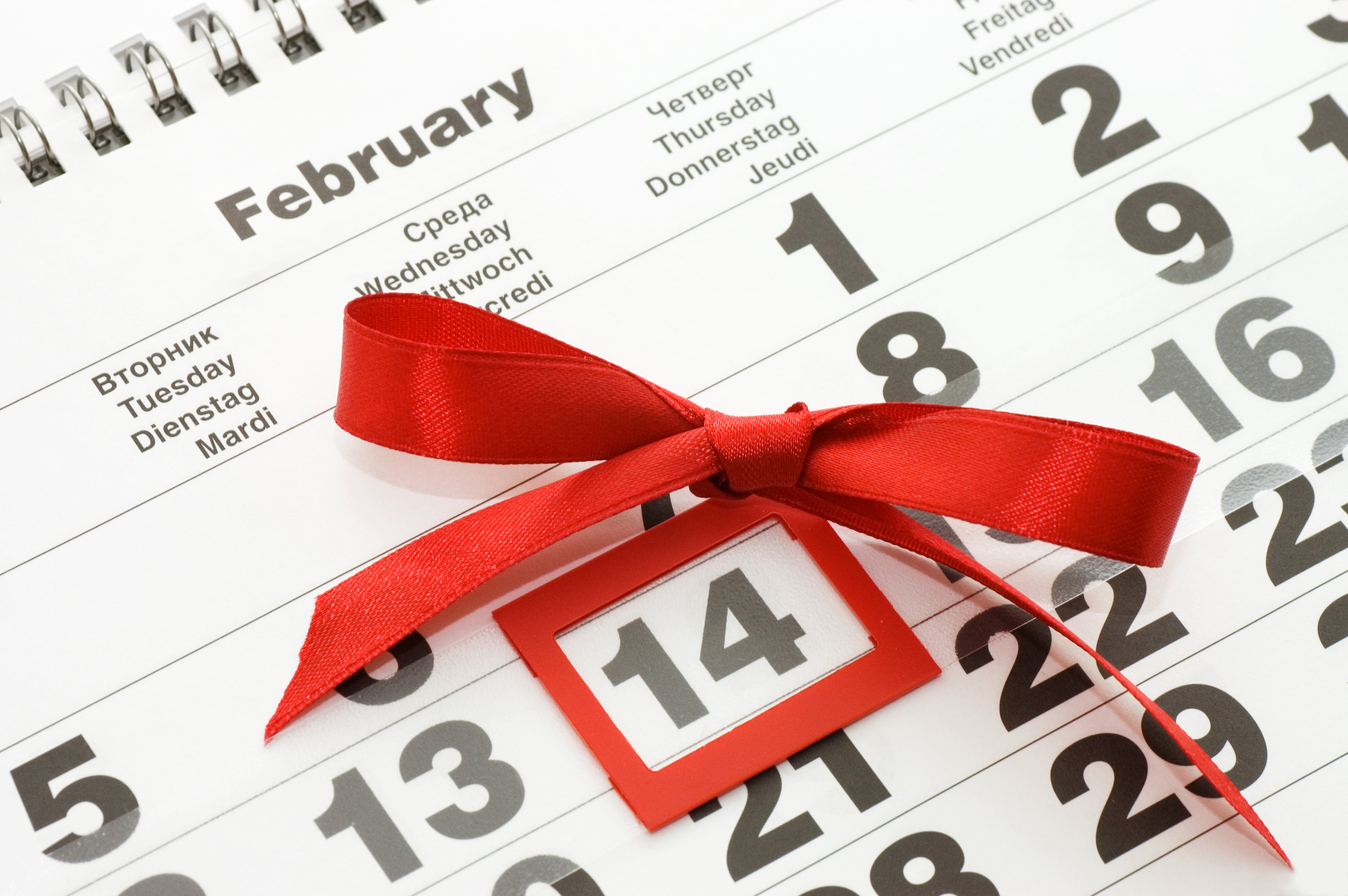no People, reminder, gift, year, diary, celebration, text, still life, romance, number, western script, ribbon, february, month, celebration event, bow, HD Wallpaper