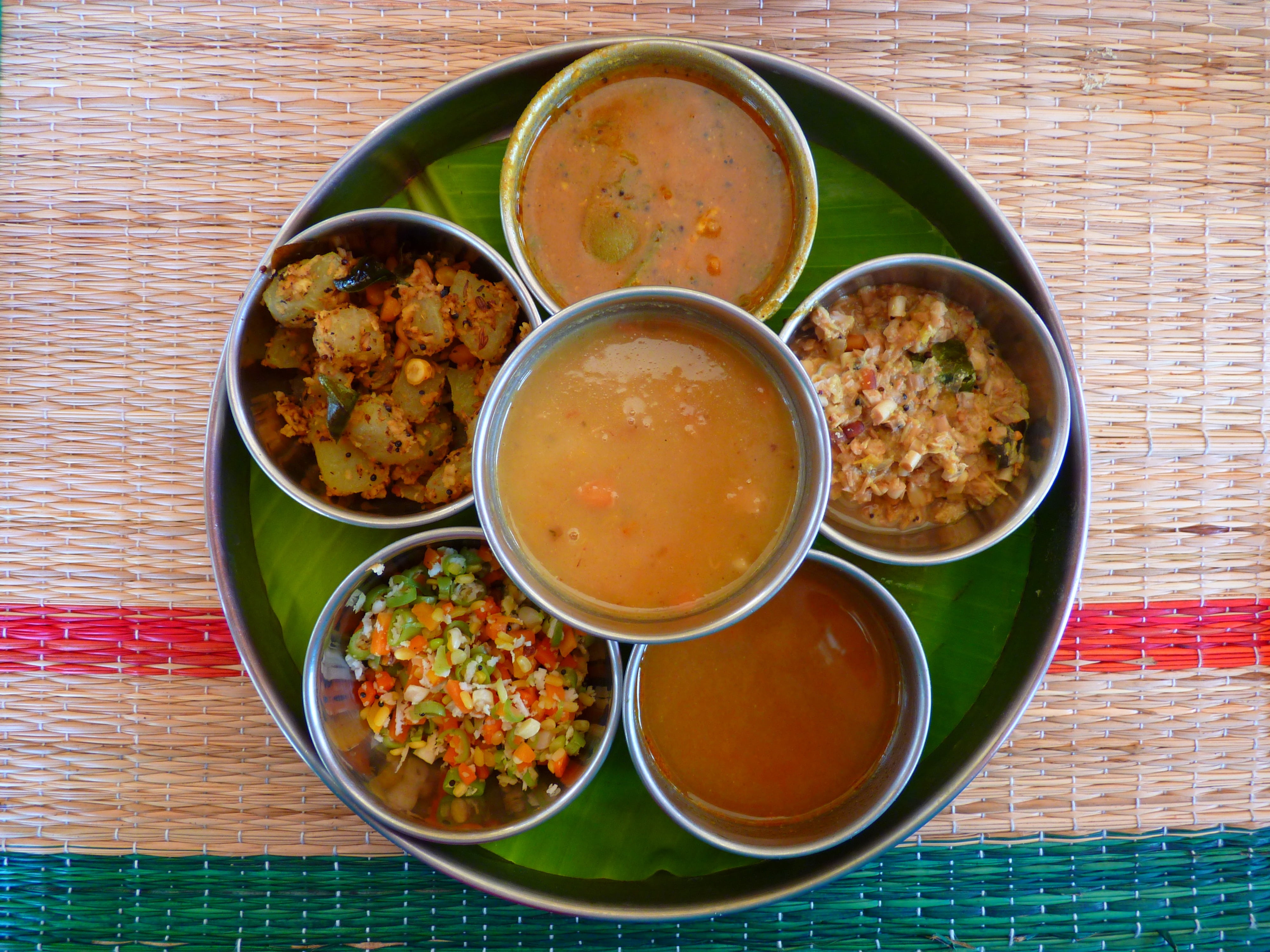 4K, table, vegetable, cultures, place mat, ready-to-eat, food and drink, meal, healthy eating, serving size, garnish, close-up, no people, asian food, HD Wallpaper