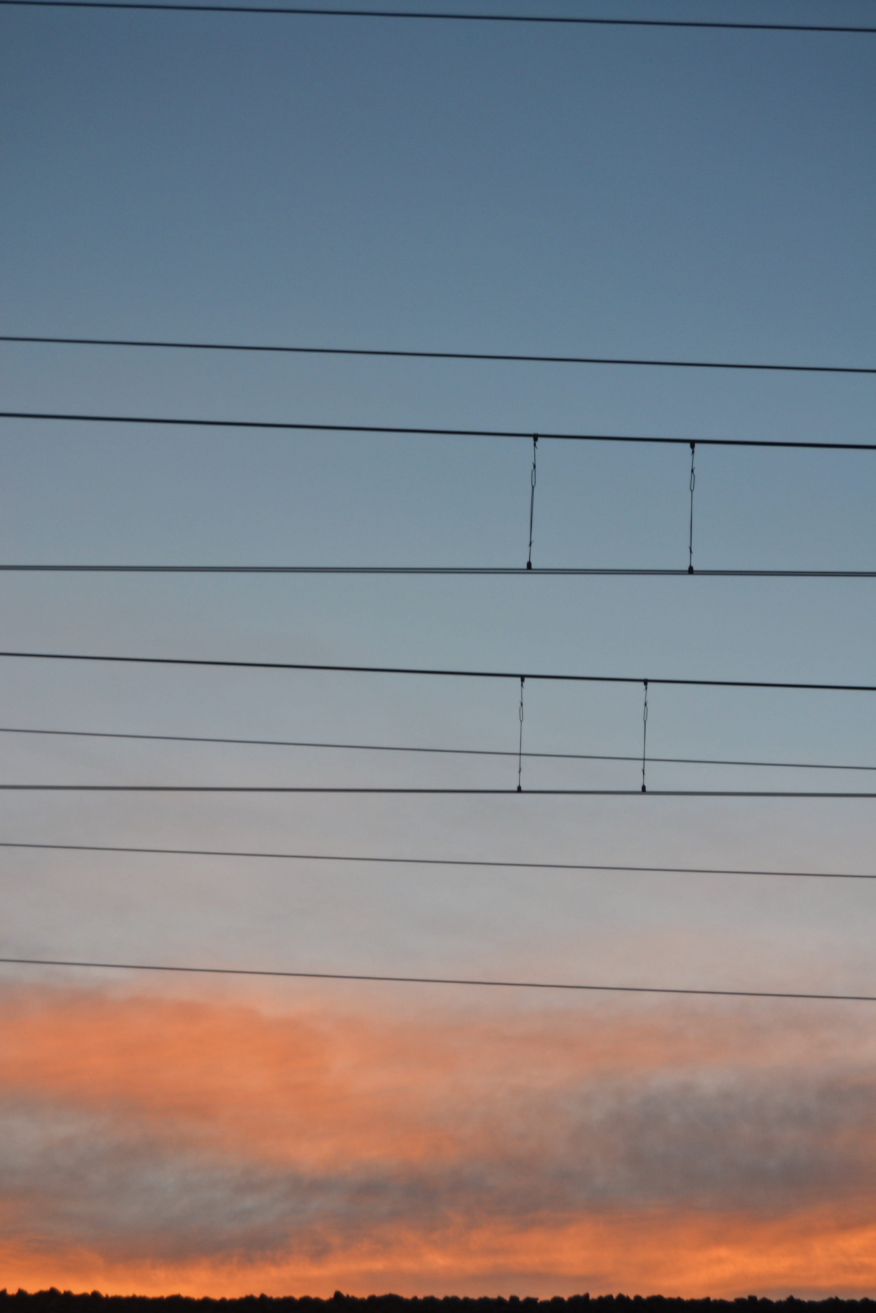 fuel and power generation, colorful, 4K, telephone line, power line, color, cloud - sky, parallel, linear, geometry, outdoors, cable, power supply, italy, Phone HD Wallpaper