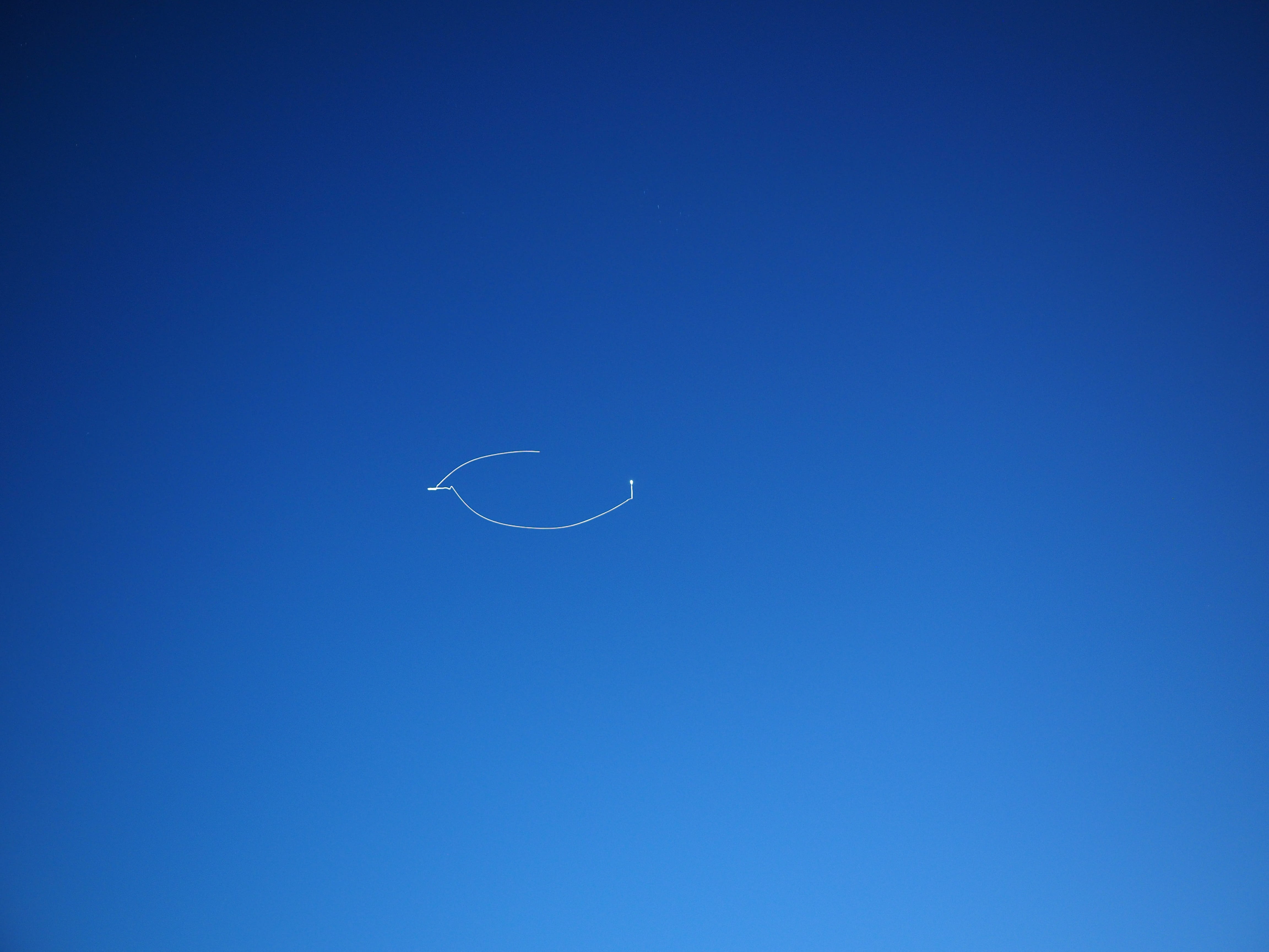 curve, beauty in nature, astronomy, no people, evening star, tranquil scene, clear sky, venus, 4K, tranquility, discovery, low angle view, sky, star, space, HD Wallpaper