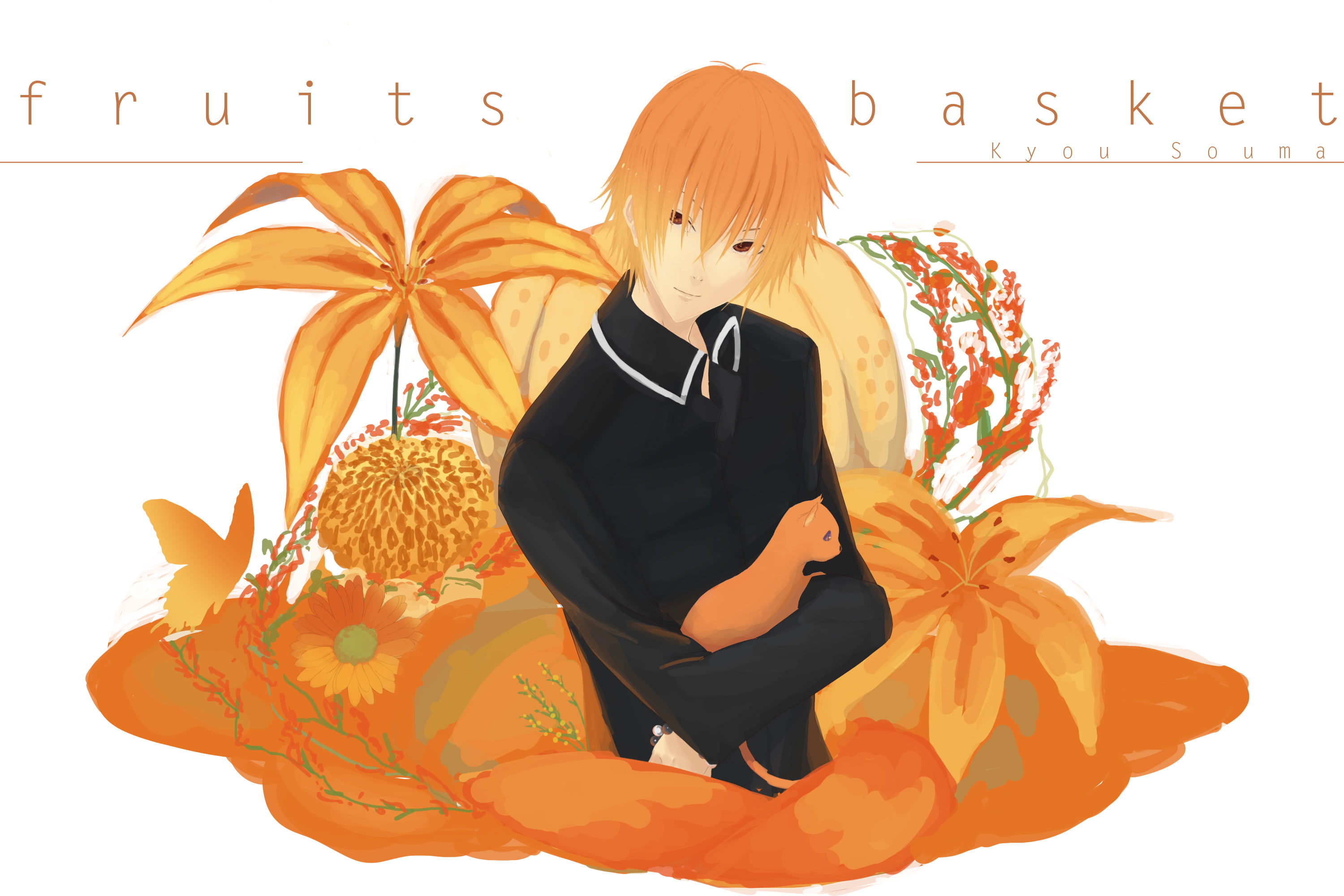 Anime, Kyo Sohma, Fruits Basket, 2K, HD Wallpaper