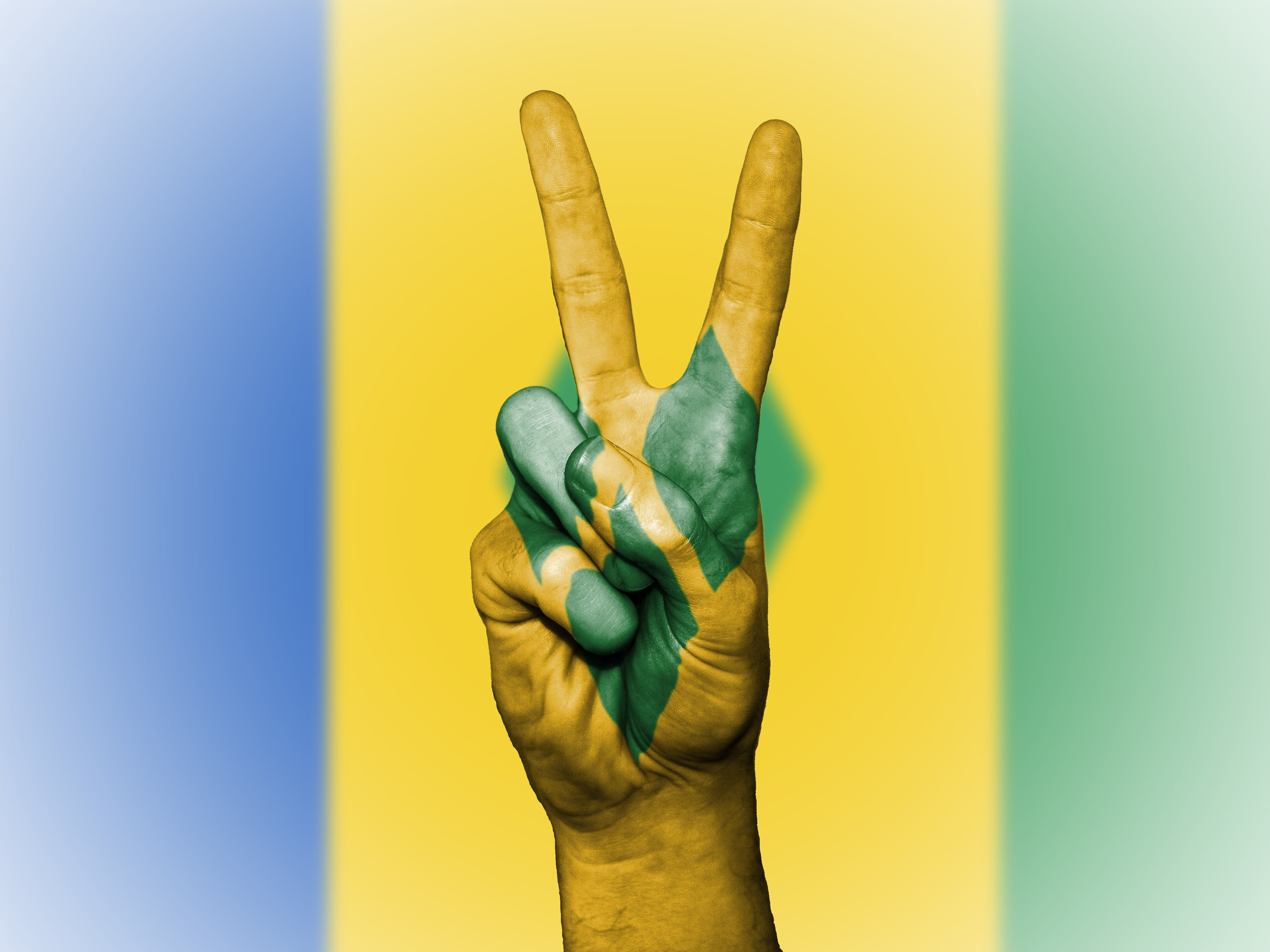 ensign, creativity, human limb, hand, yellow, background, art and craft, vincent, country, unrecognizable person, travel, human finger, real people, tourism, HD Wallpaper