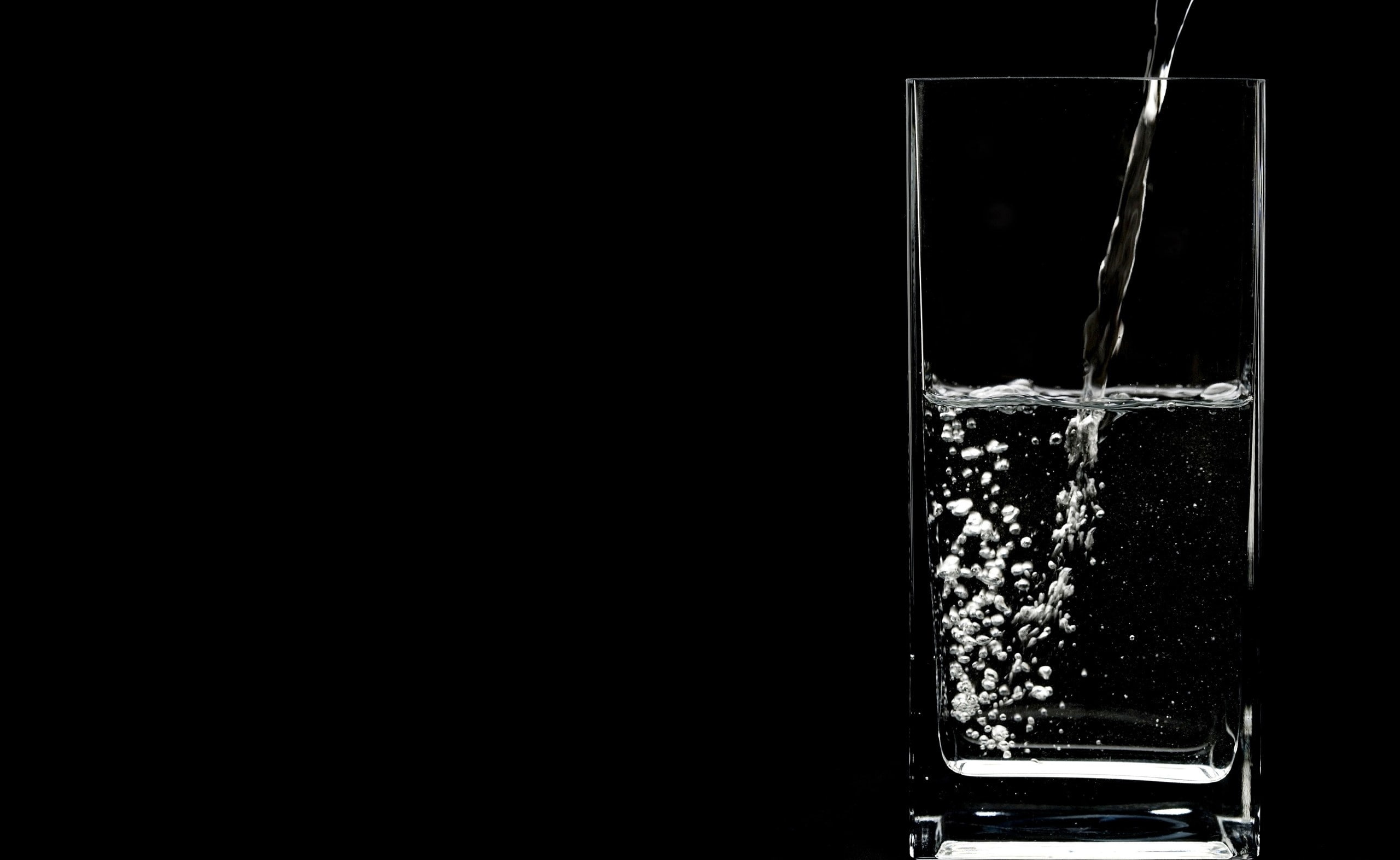 household equipment, 2K, refreshment, Half, food and drink, Water, drinking, drink, clear, freshness, drinking glass, Elements, Full, close-up, still life, HD Wallpaper