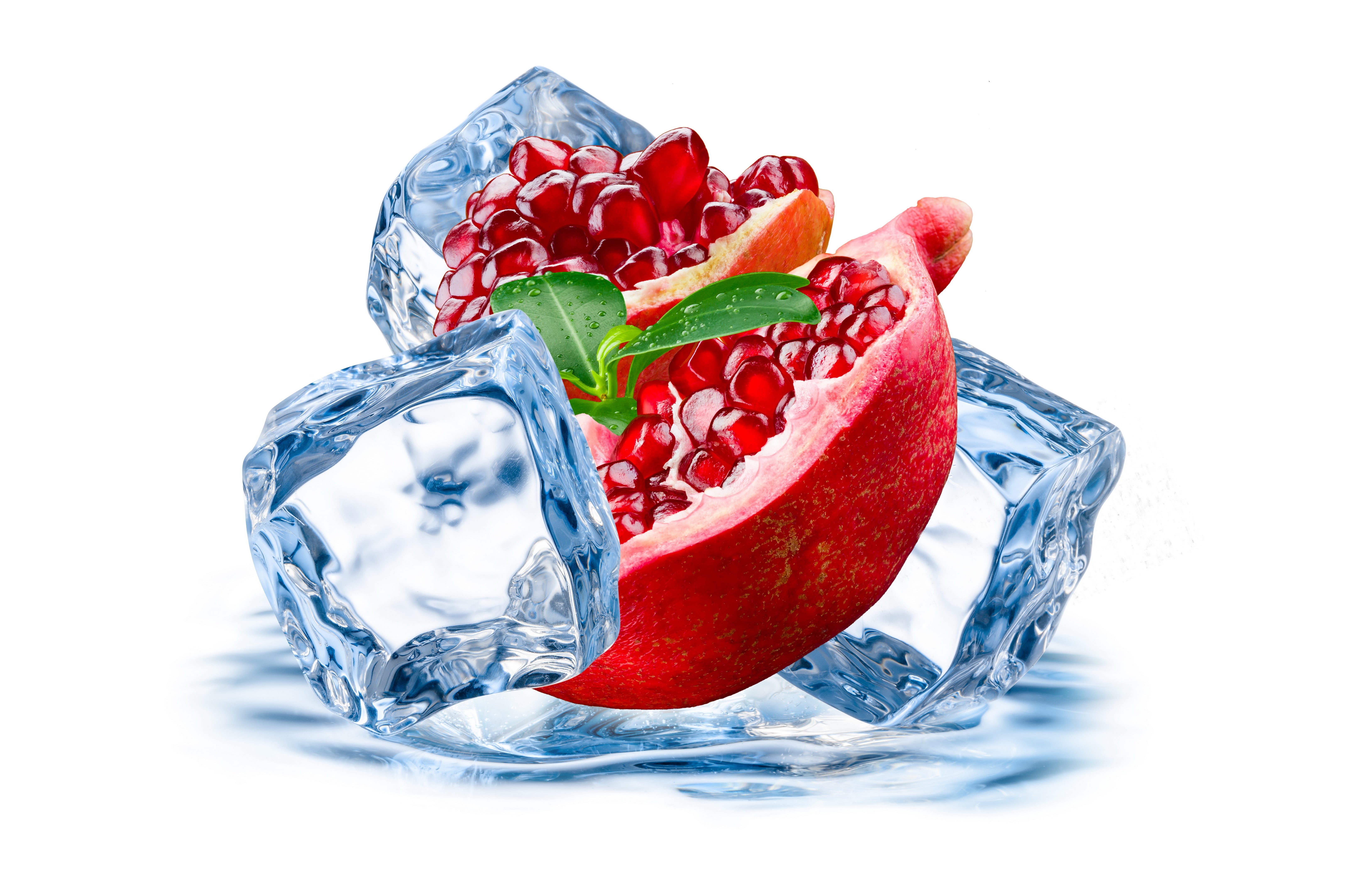 glass - material, ice, freshness, strawberry, transparent, food and drink, nature, indoors, grain, red, close-up, still life, fruit, food, glass, 5K, berry fruit, HD Wallpaper
