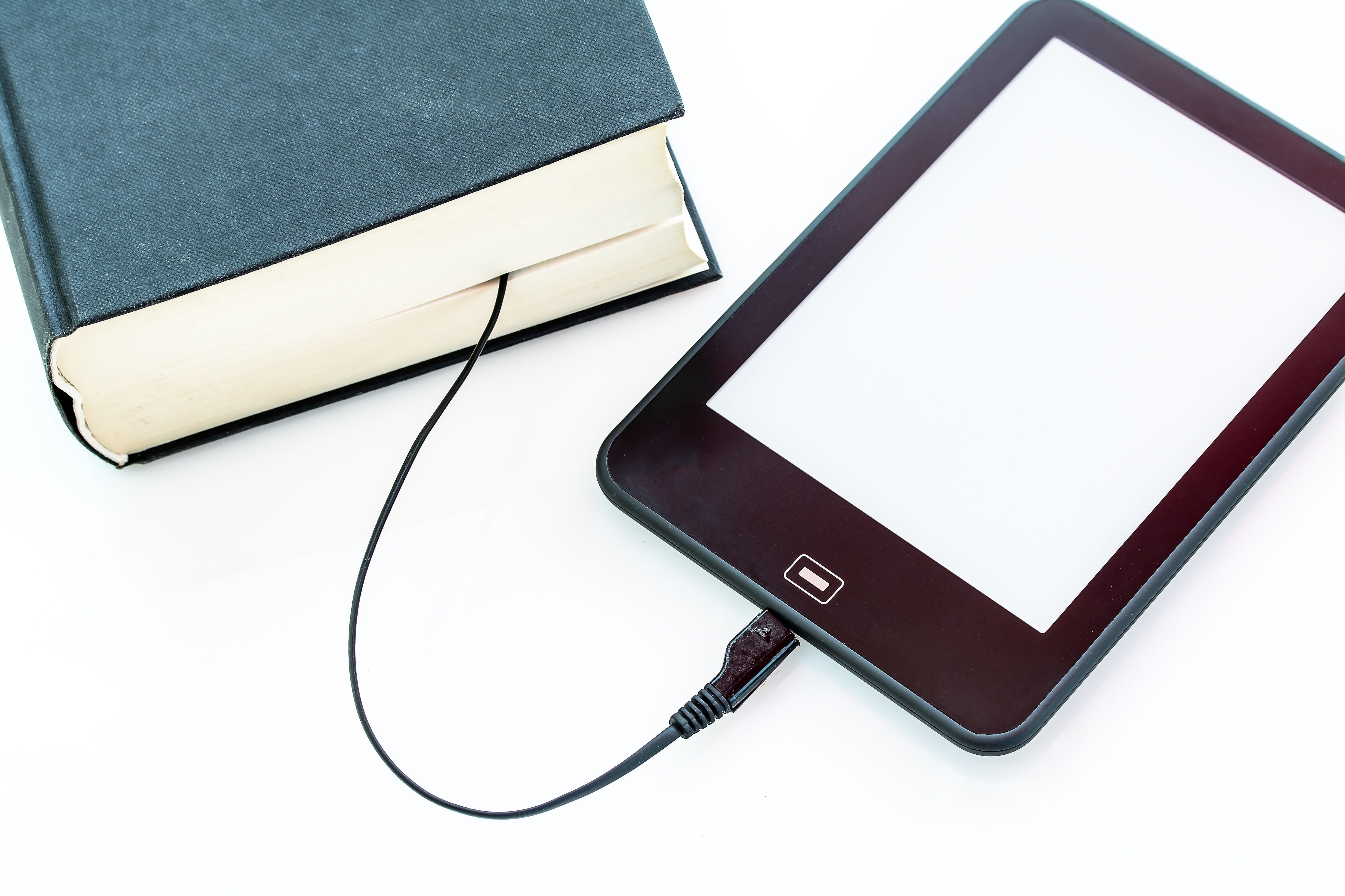 technology, isolated, keyboard, Book, business, portable information device, portability, communication, indoors, Electronic, charging cable, black, electrical equipment, HD Wallpaper