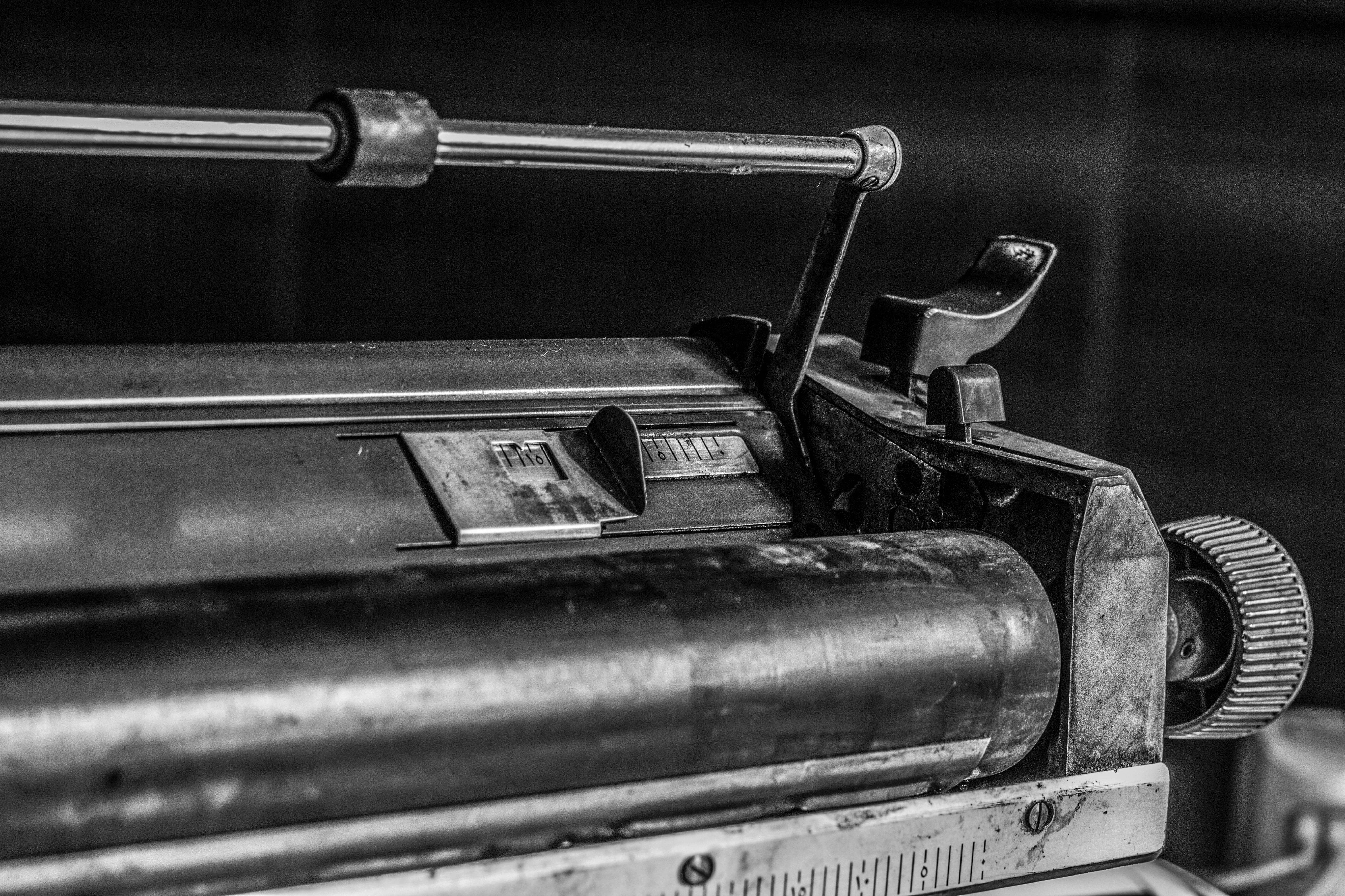 old fashion, close-up, equipment, old, no people, writing, machinery, typewriter, column, details, 5K, architecture, text, antique, pillar, old machine, HD Wallpaper