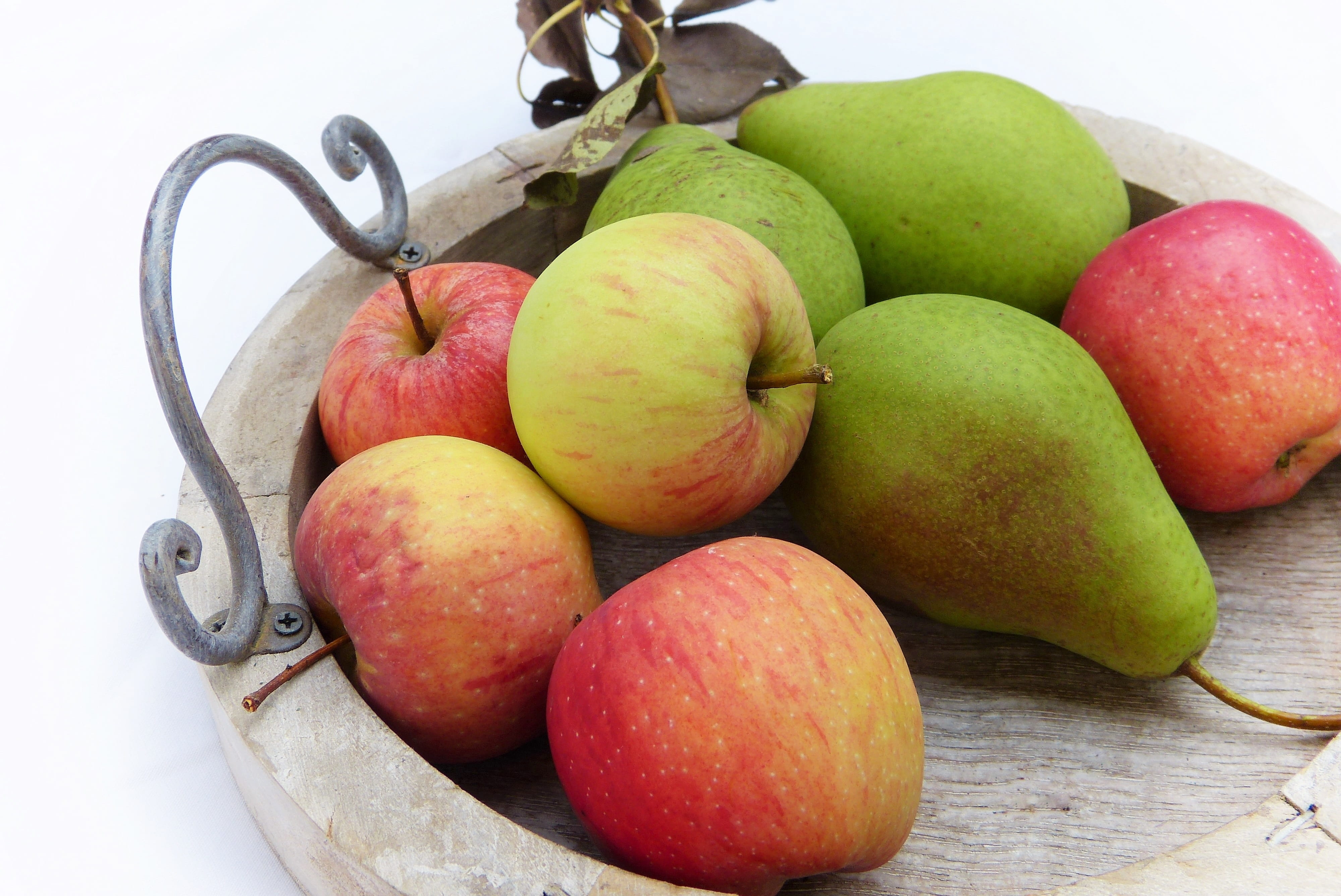 eat, healthy, still life, wood, autumn, pear, high angle view, wellbeing, variation, diet, table, apple, flu, indoors, intestine, immune system, harvest, HD Wallpaper