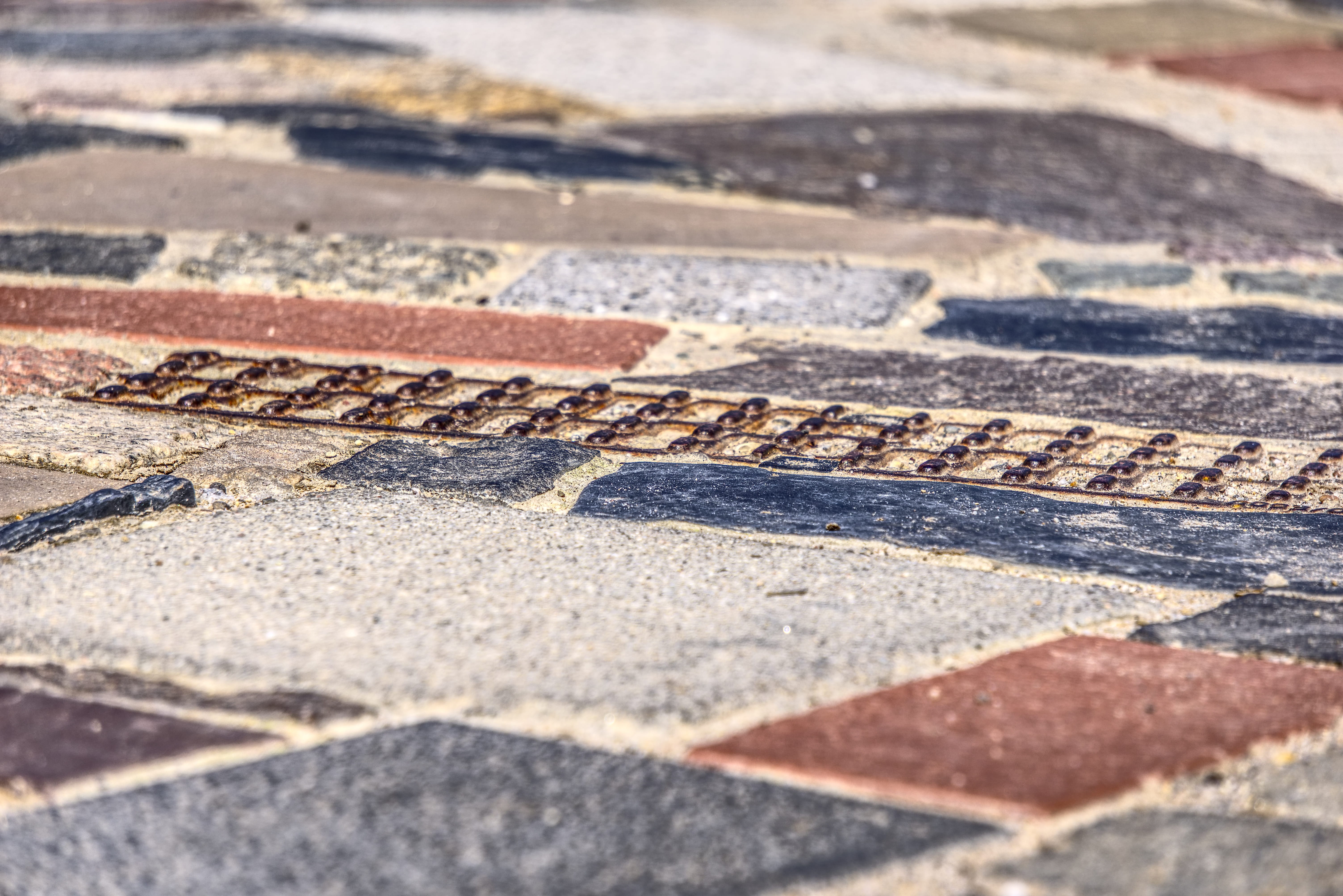 hdr, day, symbol, stone, city, fugue, nature, sign, road, marking, sunlight, dividing line, backgrounds, structure, high angle view, surface level, asphalt, HD Wallpaper