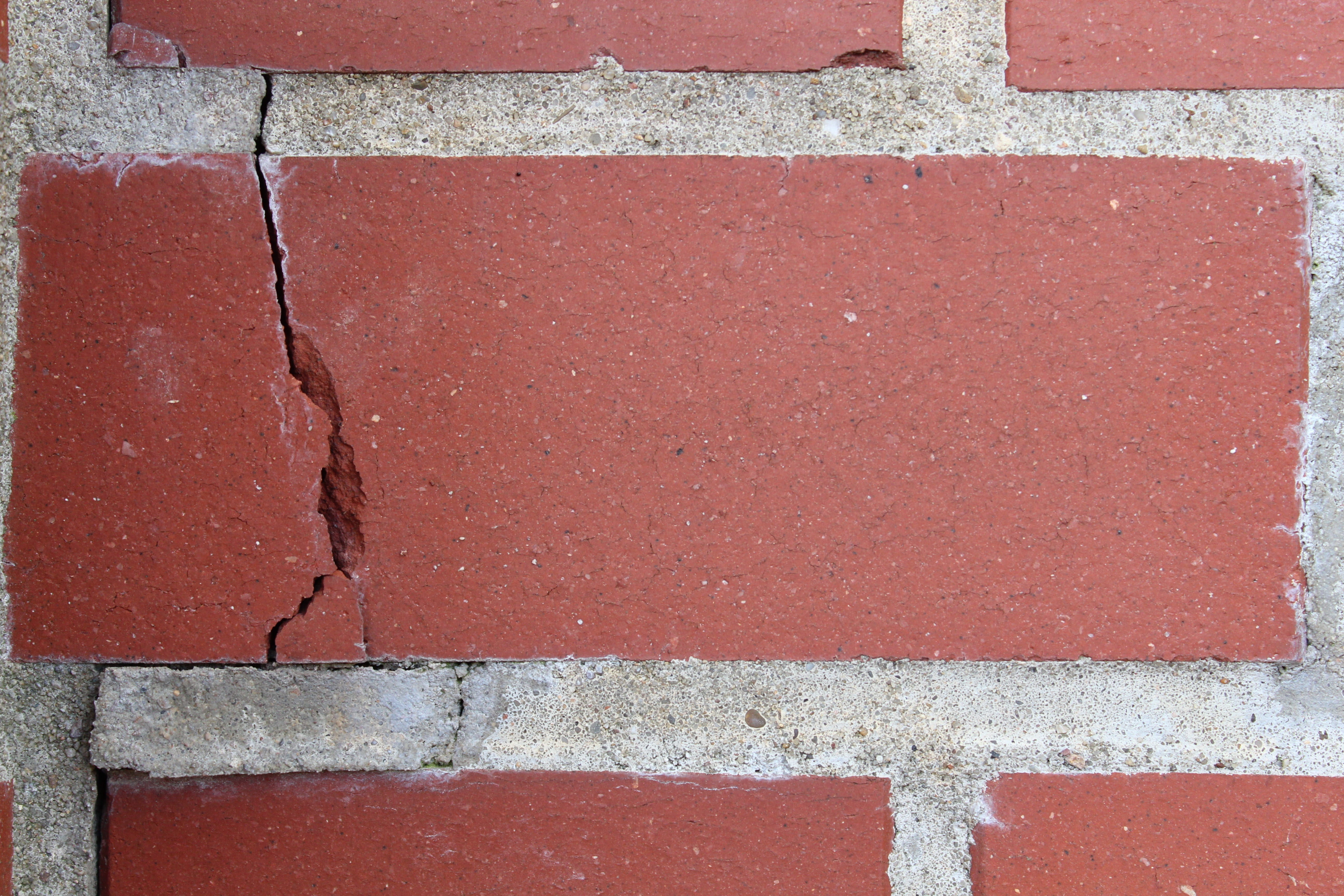 rough, day, stone, built structure, brick wall, masonry, fracture, no people, outdoors, brick, architecture, separation, cement, textured, pattern, wall - building feature, HD Wallpaper
