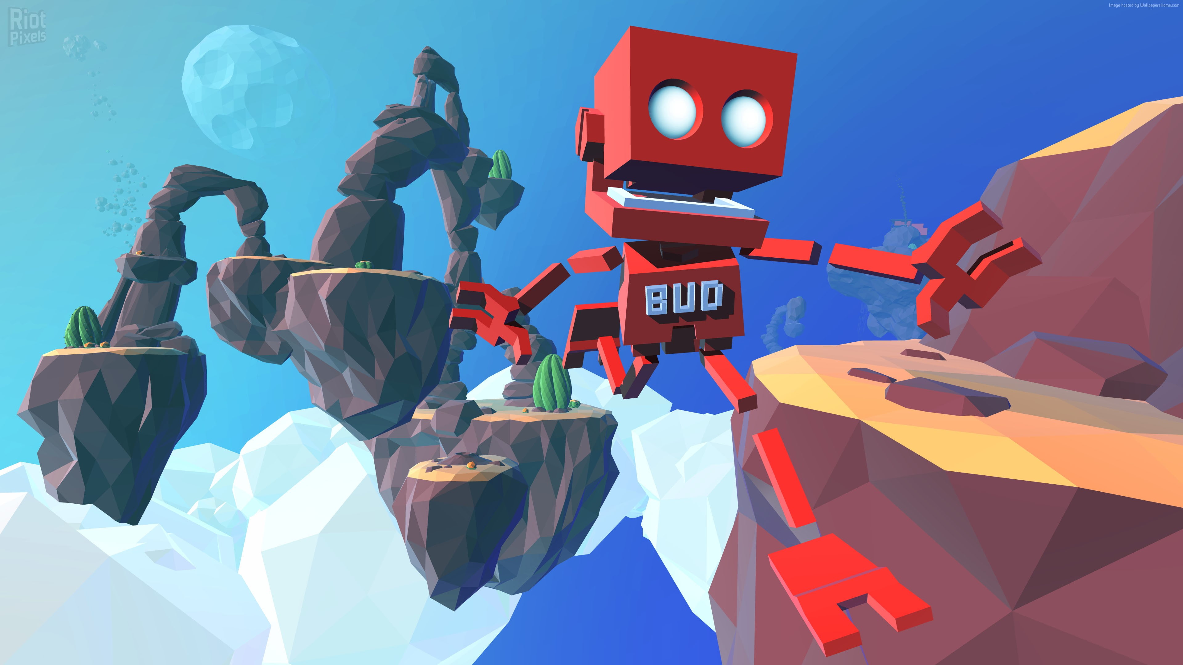 4K, red robot, platform, Grow Up, PlayStation 4, Microsoft Windows, E3 2016, Xbox One, HD Wallpaper