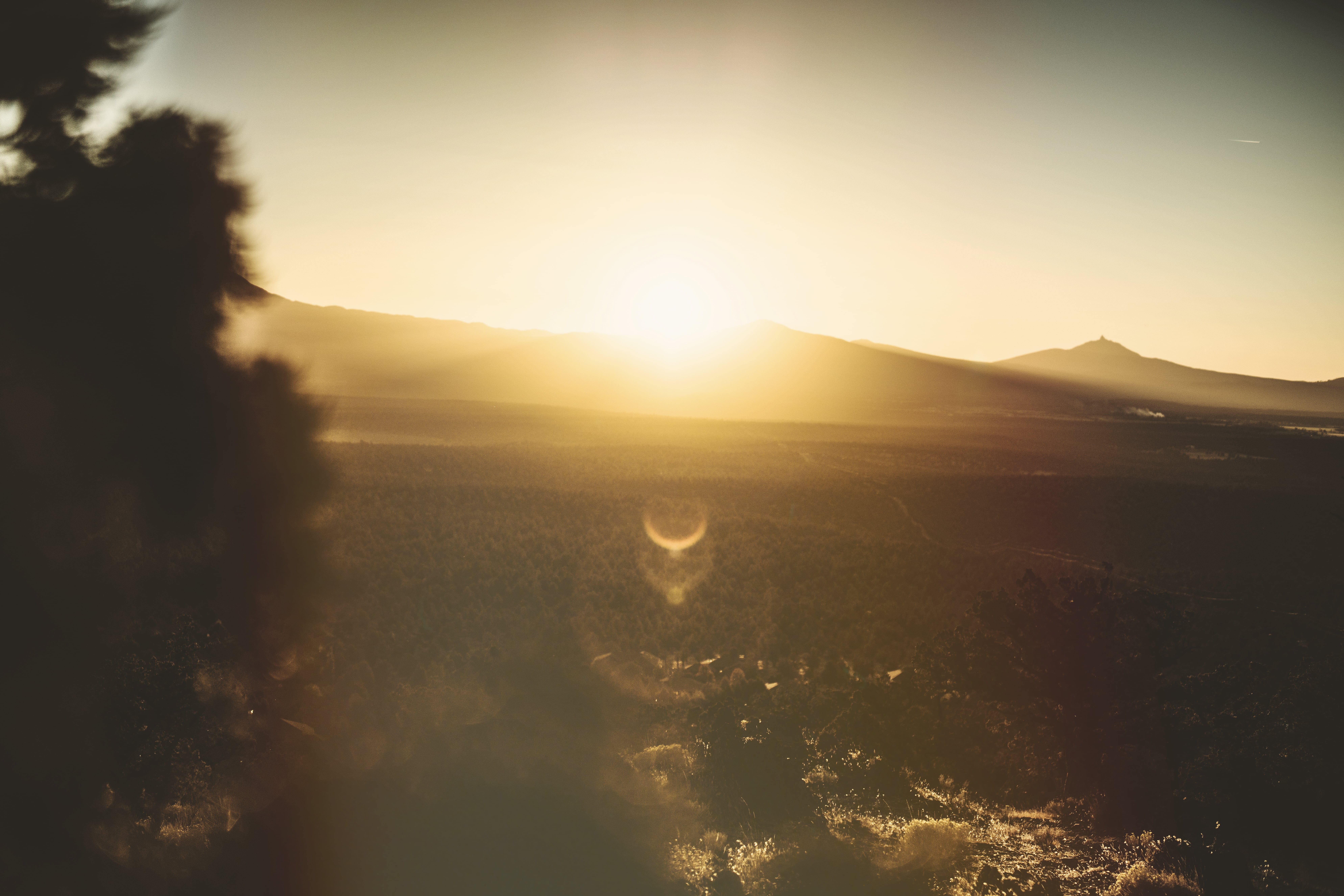 rural Scene, sunlight, travel, tranquil Scene, sunrise, summer, nature, orange, mountain, hd, no People, sunrise - Dawn, glow, sunset, mist, beauty In Nature, HD Wallpaper