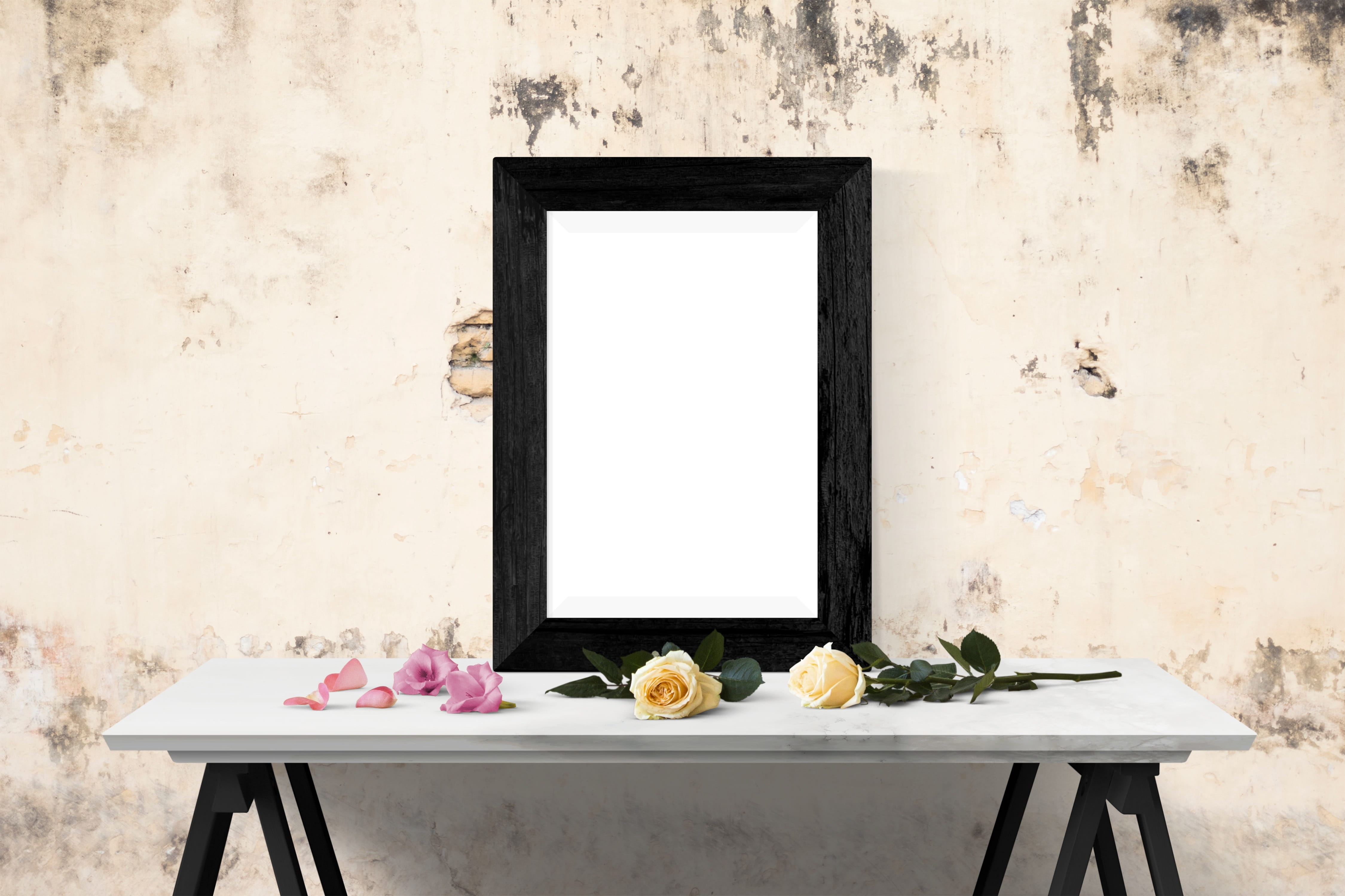 household equipment, empty, 4K, arrangement, desk, poster, flowers, food and drink, no people, frame, plant, home interior, food, white color, chair, wall - building feature, HD Wallpaper