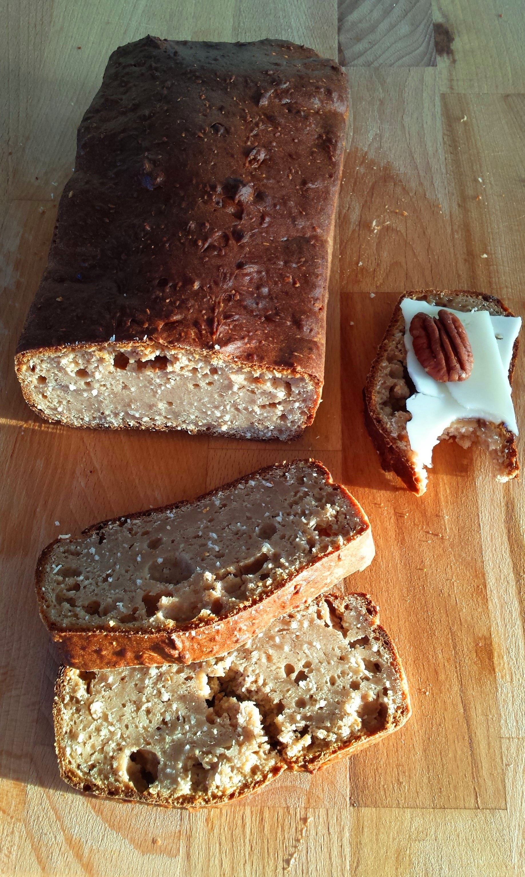 ready-to-eat, sliced, bake, sweet food, food, millet, freshness, bread, directly above, banana bread, quark bread, bakery, breakfast, snack, treat, close-up, Phone HD Wallpaper