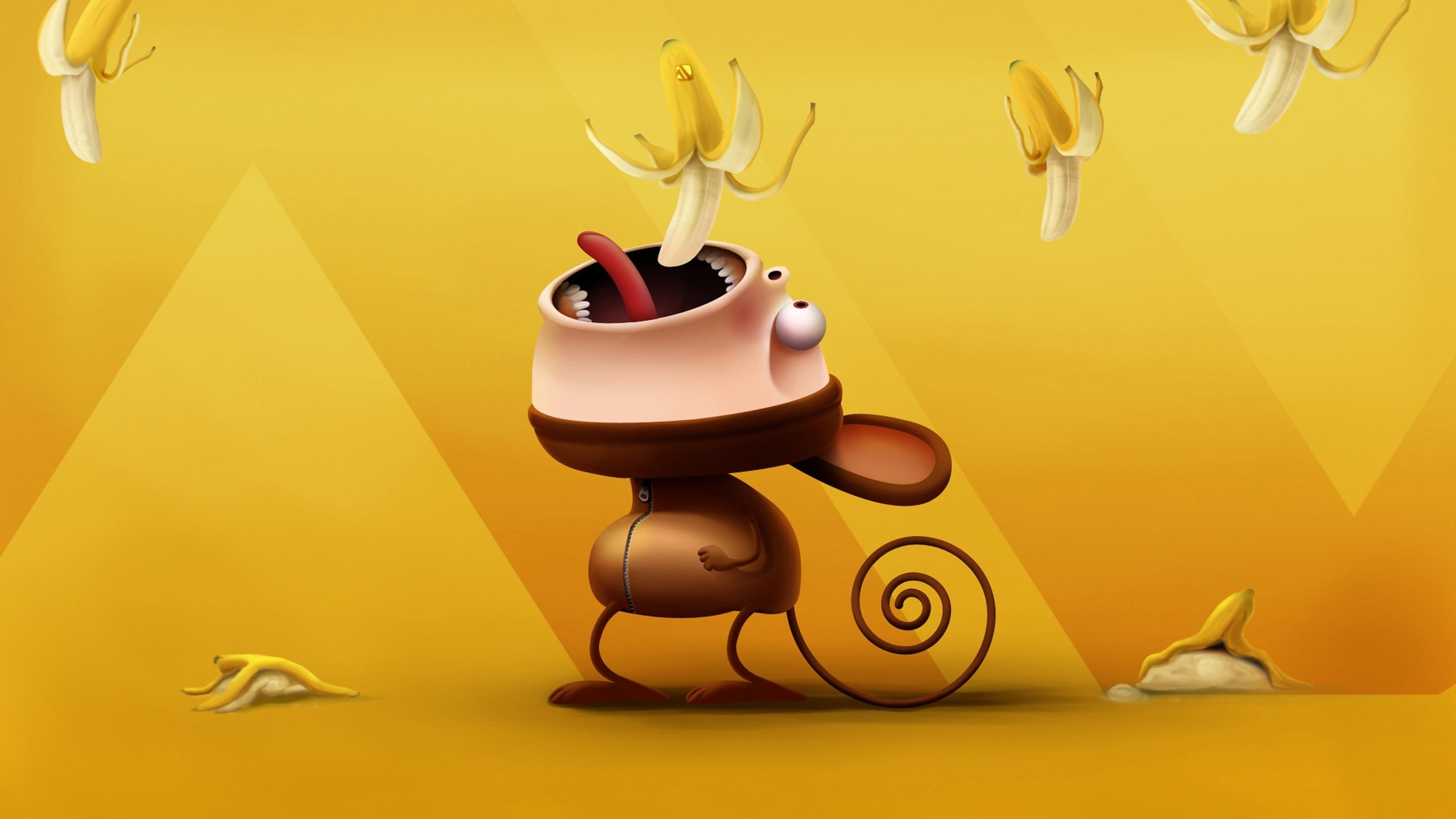 art and craft, indoors, yellow, mosquitoes, vector, animal representation, illustration, insects, gold, bird, mammal, gold Colored, figurine, HD Wallpaper