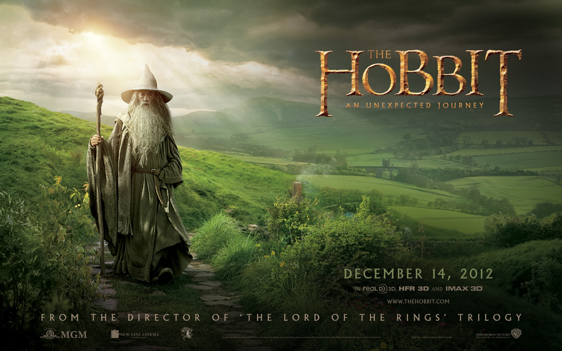 rural scene, Hobbit, grass, sky, field, landscape, beauty in nature, sign, information, land, tranquility, communication, environment, Movie, tranquil scene, HD Wallpaper