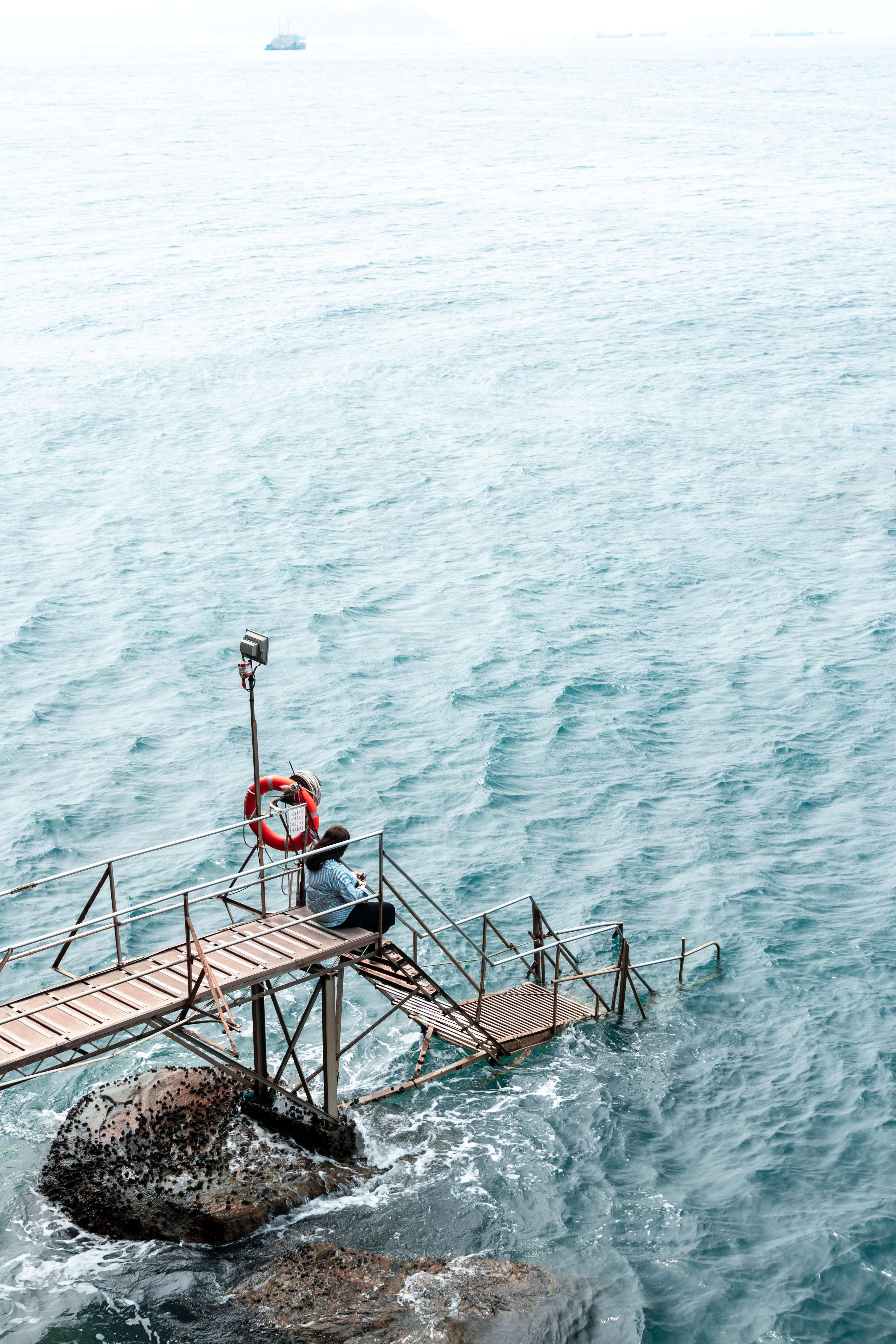 dock, outdoors, nature, port, vehicle, beach, porch, tranquil scene, leisure activities, photography, day, motion, adventure, sai wan swimming shed, building, Phone HD Wallpaper