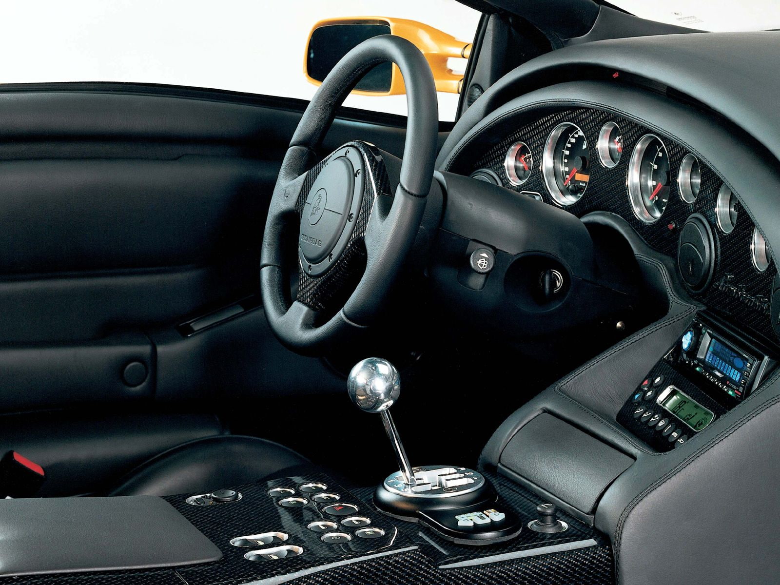 2000, supercar, diablo, 6 0, interior, lamborghini, supercars, 720P, diablo vt, HD Wallpaper