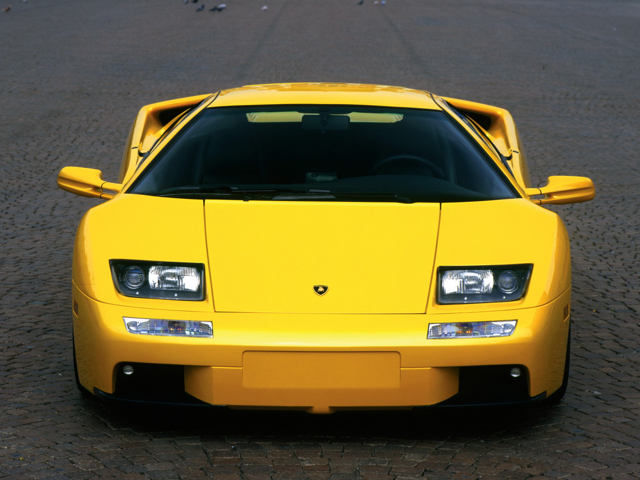 2000, diablo vt, 1080P, supercars, supercar, 6 0, lamborghini, diablo, HD Wallpaper