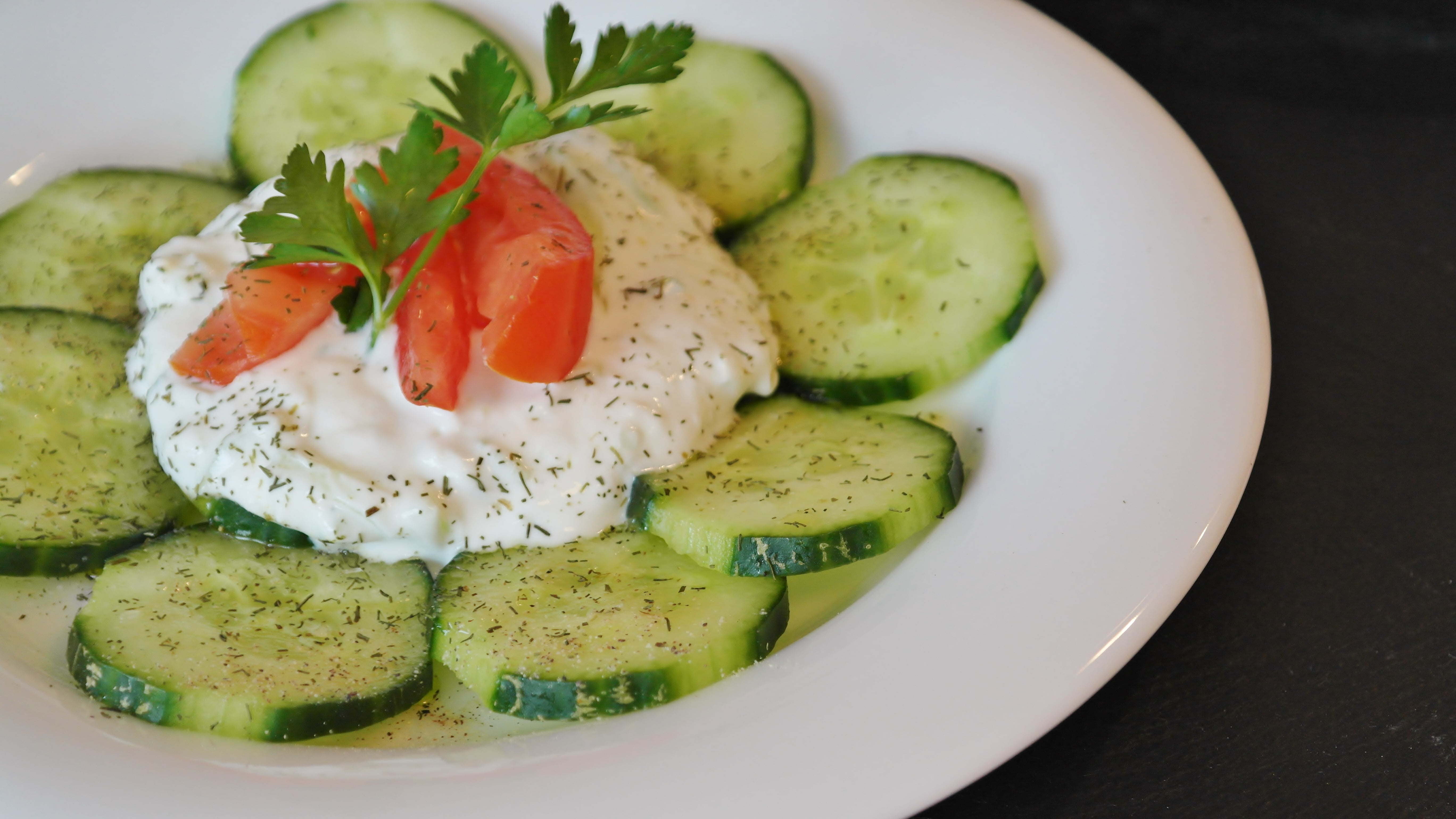no People, organic, eating, crockery, lunch, round, indulgence, cucumber, plate, cooking, garnish, vegetables, ready-to-eat, appetizer, healthy Eating, HD Wallpaper