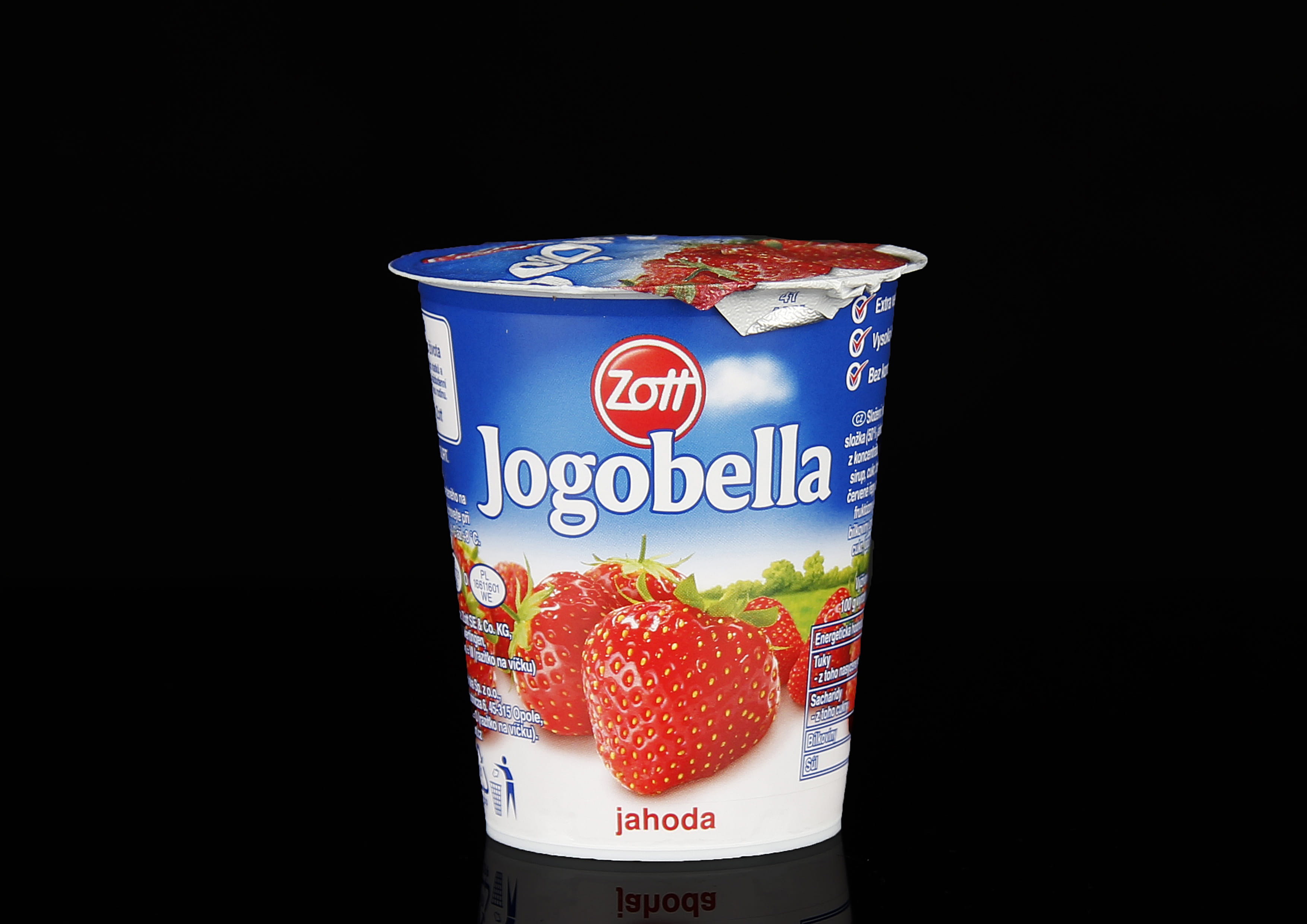 berry fruit, editorial, food, food and drink, still life, drink, cut out, Yogurt, container, Strawberry, public domain, 2K, disposable cup, refreshment, HD Wallpaper