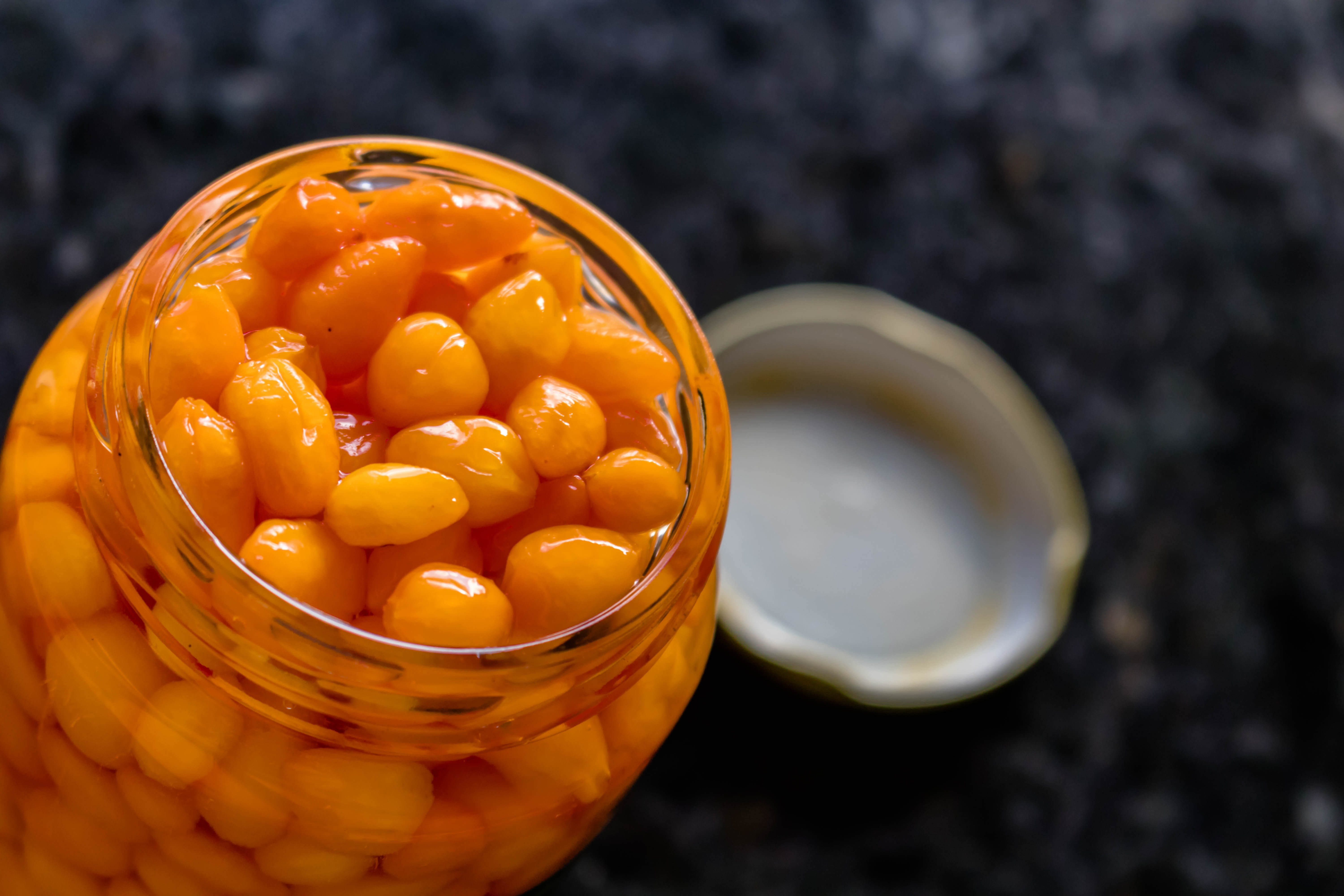 condiment, food and drink, pepper, temptation, fruit, focus on foreground, still life, container, no people, studio shot, bowl, 5K, high angle view, jar, HD Wallpaper
