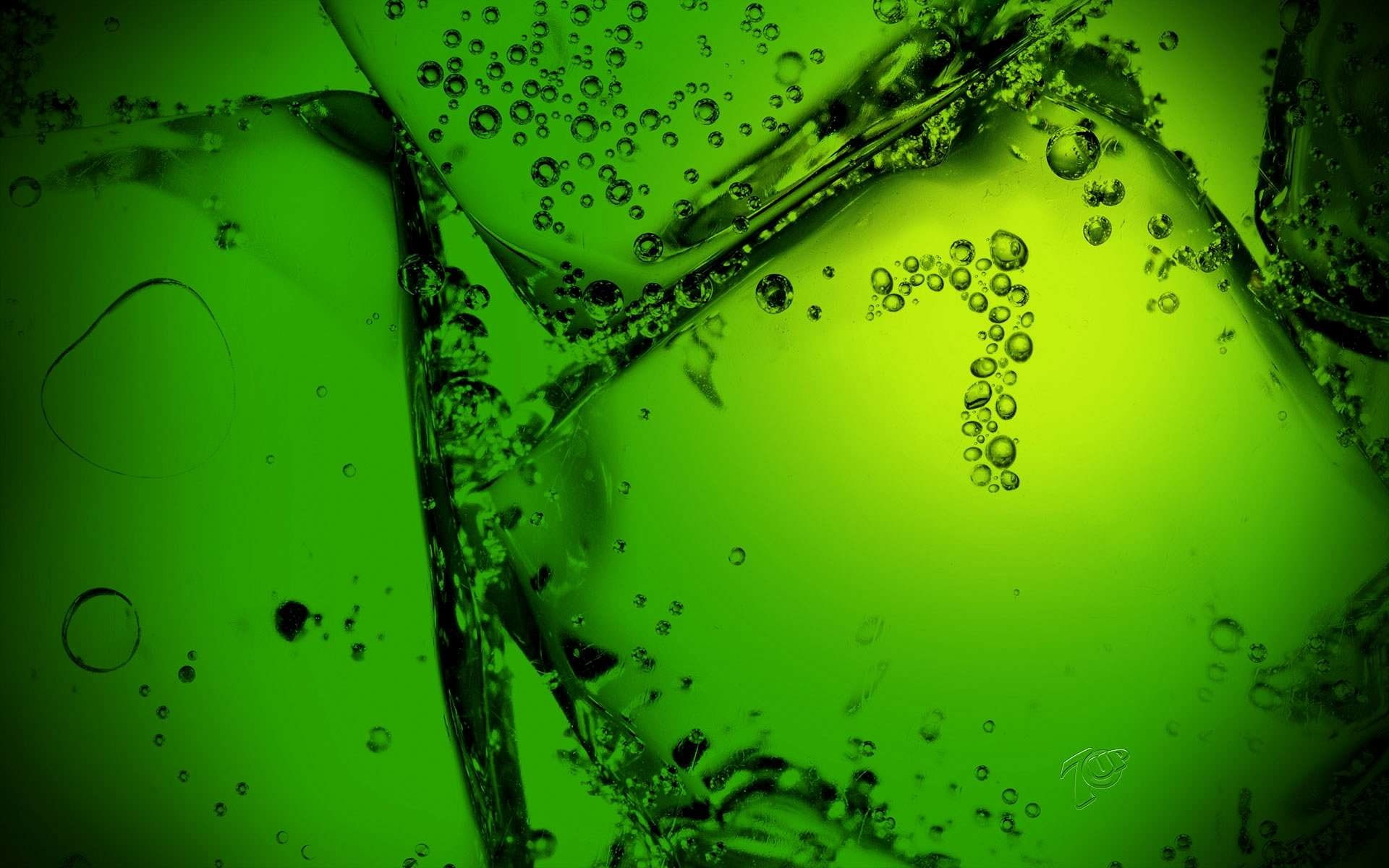 Bubble, Products, Ice Cube, 1080P, 7Up, HD Wallpaper