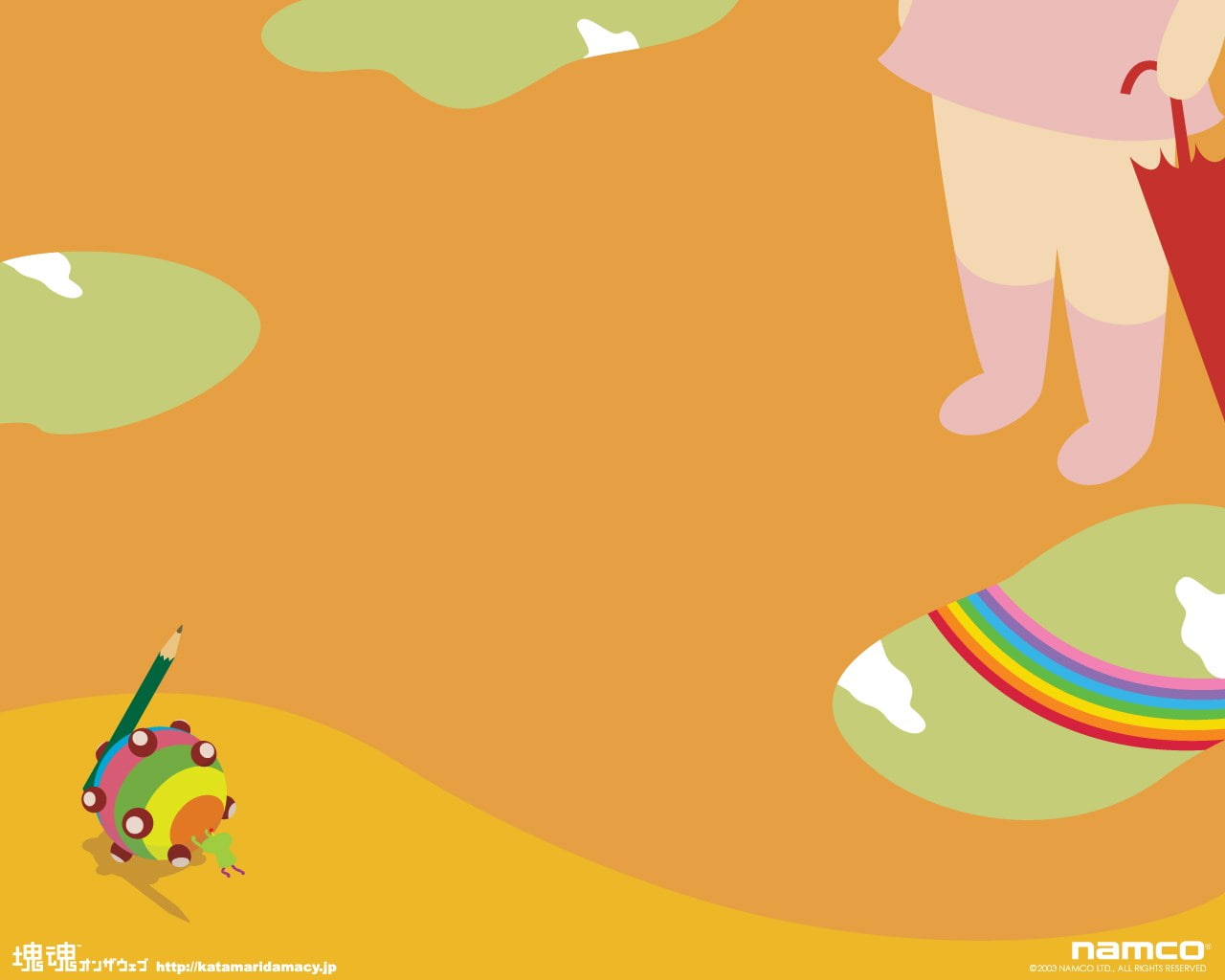 720P, katamari damacy, HD Wallpaper