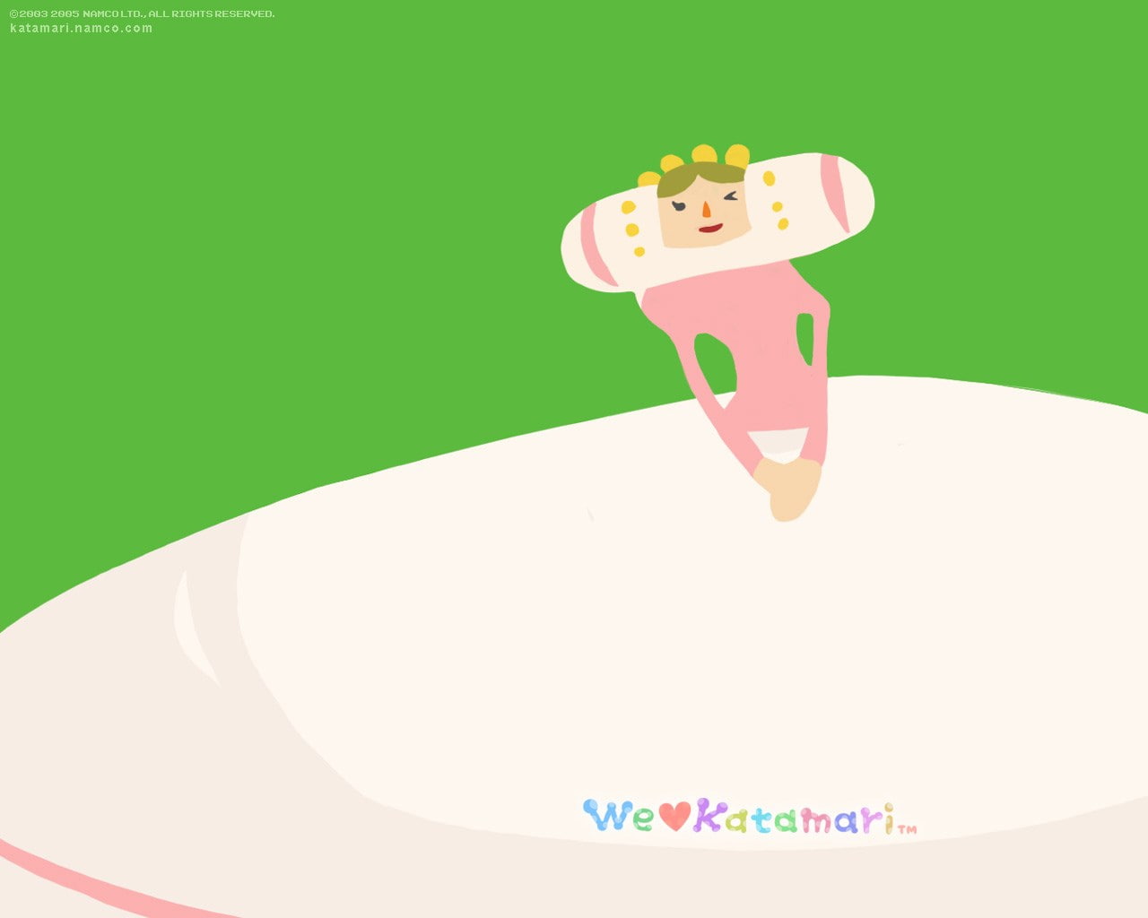 720P, katamari damacy, HD Wallpaper