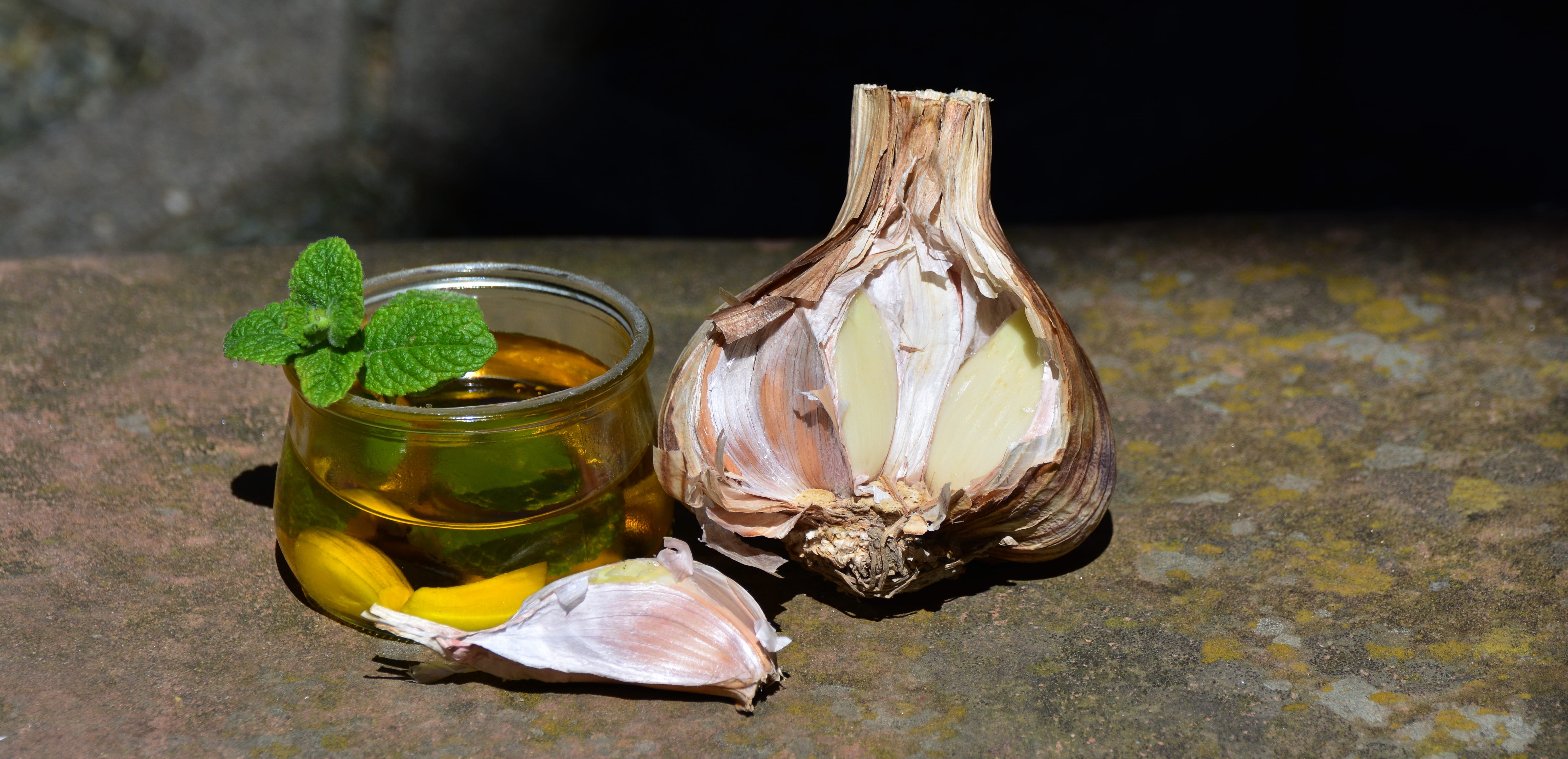 bio, jar, beside, food, glass - material, drink, healthy eating, 5K, raw, spice, vegetables, refreshment, fresh, clove of garlic, ingredient, gray, container, HD Wallpaper