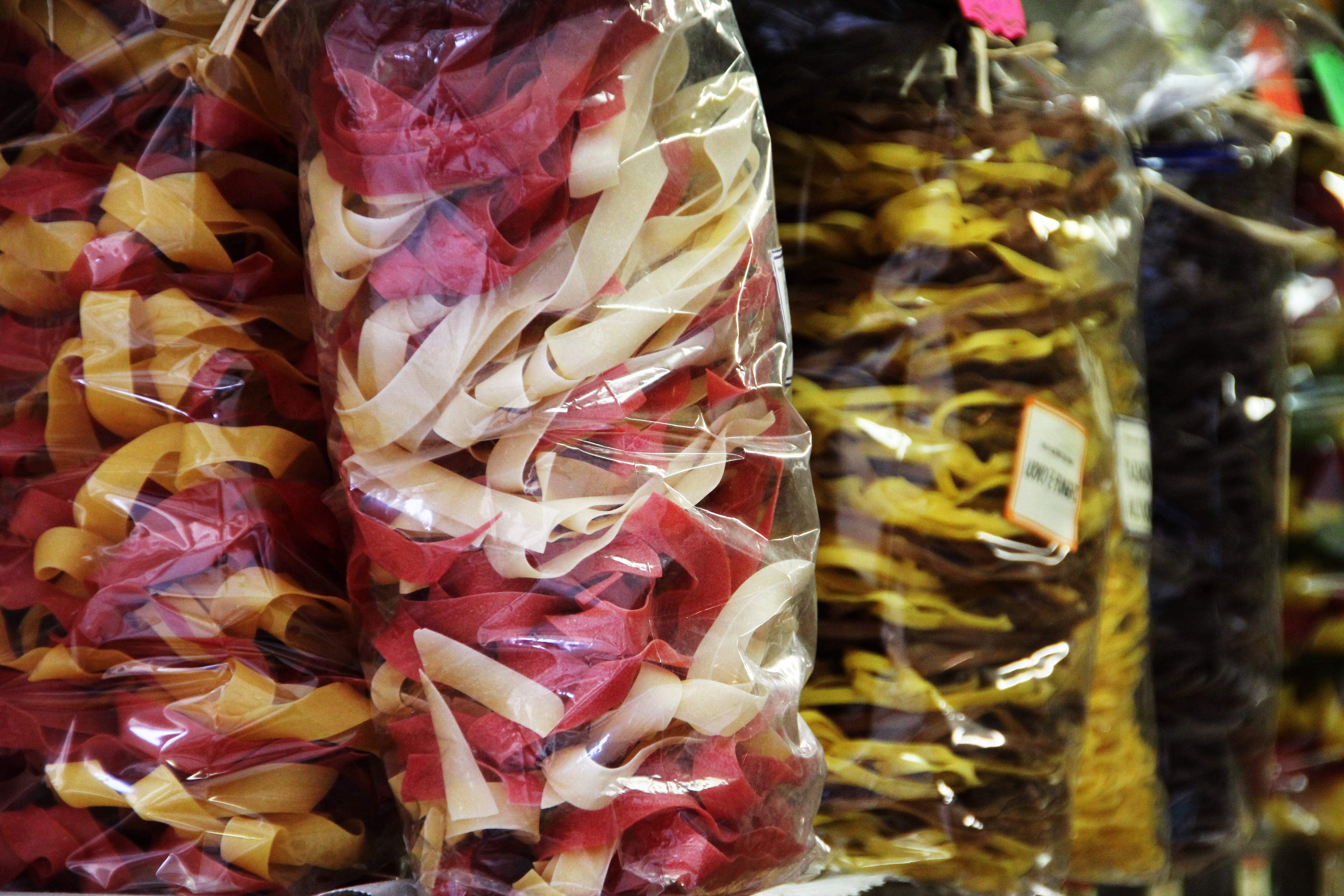 plastic, freshness, business, noodles, still life, 5K, close-up, for sale, eat, indoors, tagliatelle, food and drink, temptation, variation, no people, HD Wallpaper
