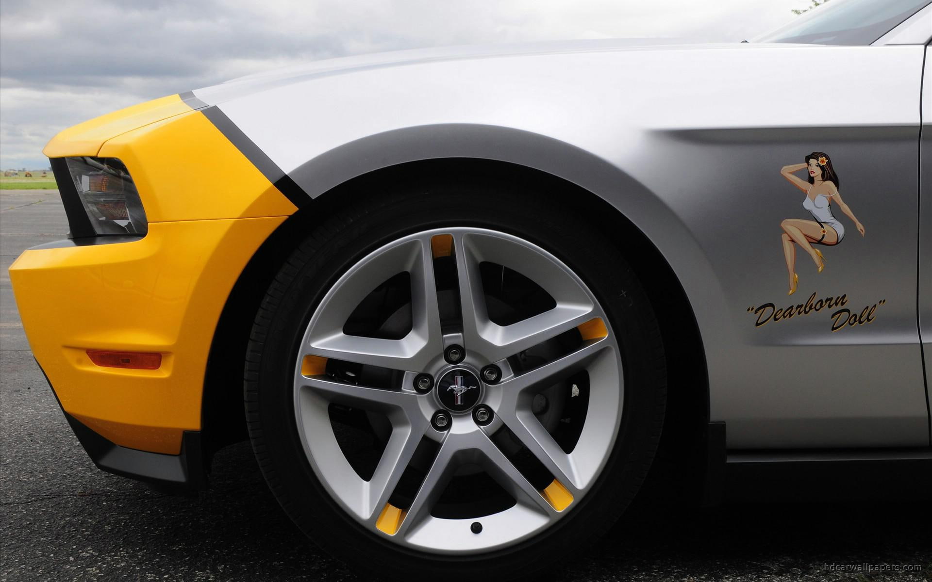 x, av, wheel, mustang, set, car, 2010, ford, 1080P, cars, HD Wallpaper
