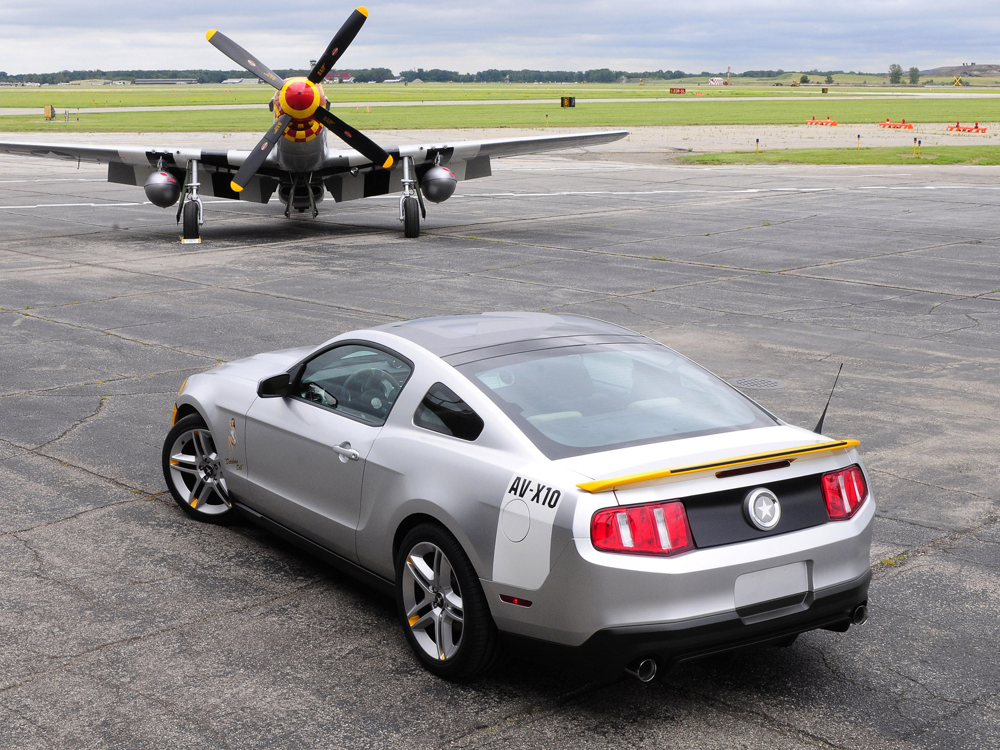 tuning, mustang, av x10, 1080P, 2010, muscle, ford, HD Wallpaper
