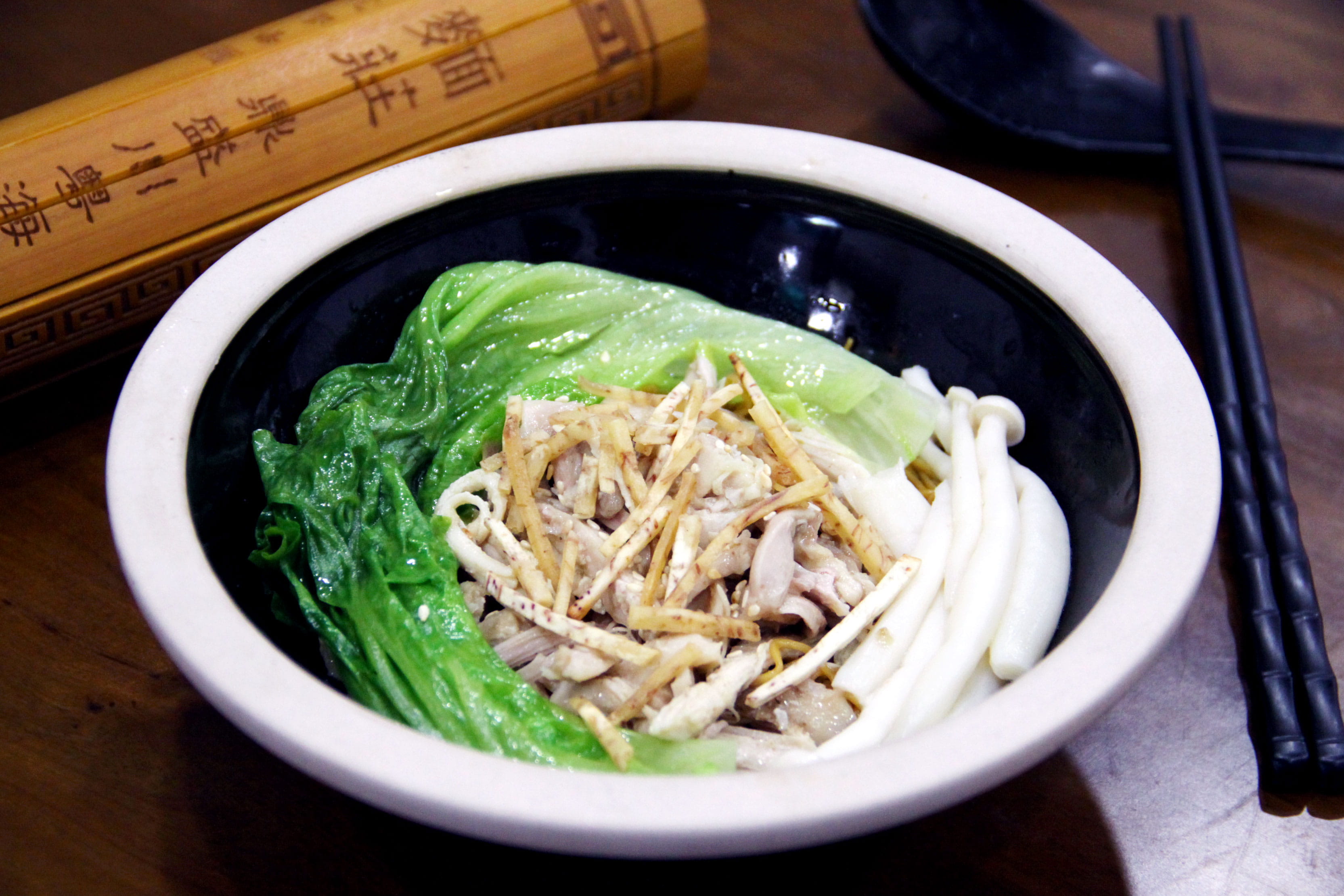 bowl, indoors, still life, japanese food, garnish, close-up, freshness, noodle, kohlrabi, no people, parsnip, healthy eating, bud, ready-to-eat, head cabbage, HD Wallpaper
