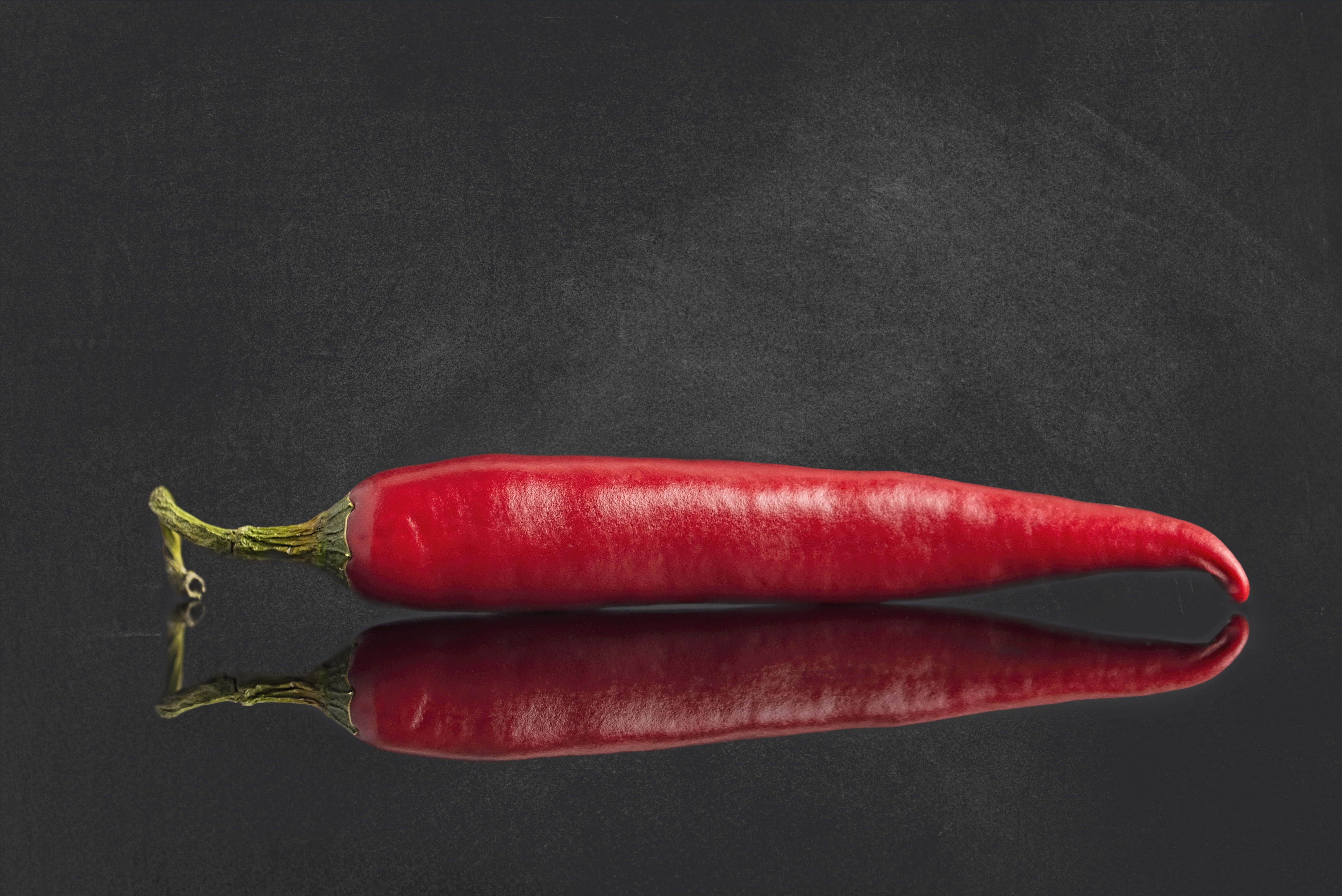food, healthy eating, food and drink, green color, red chili pepper, indoors, 5K, black background, spice, sharp, chalkboard, sharpness, organic, ripe, HD Wallpaper