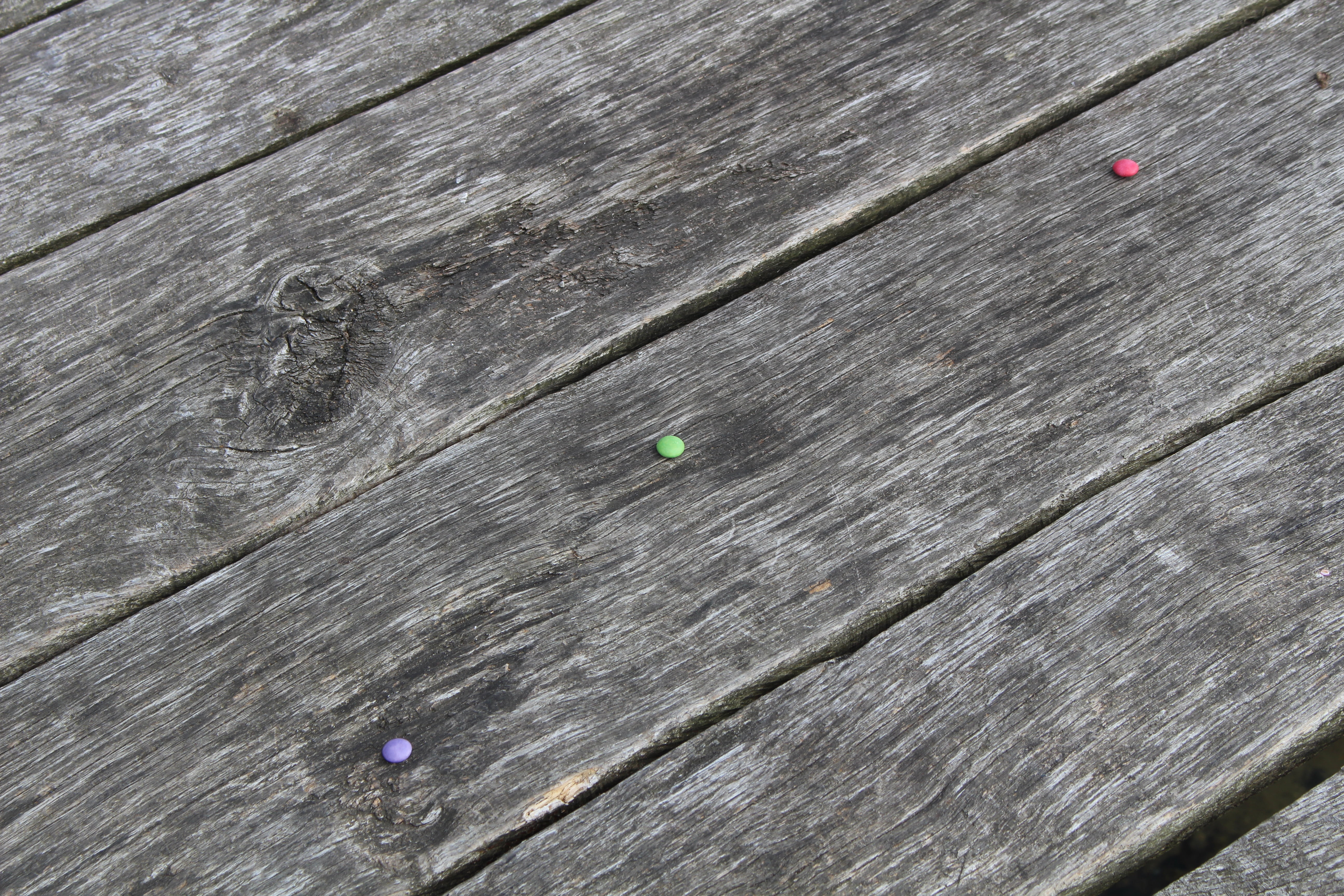 colorful dots, nature, jetty, weathered, table, footpath, natural pattern, wooden bridge, close, cracked, idyllic, wood grain, backgrounds, no people, plank, HD Wallpaper