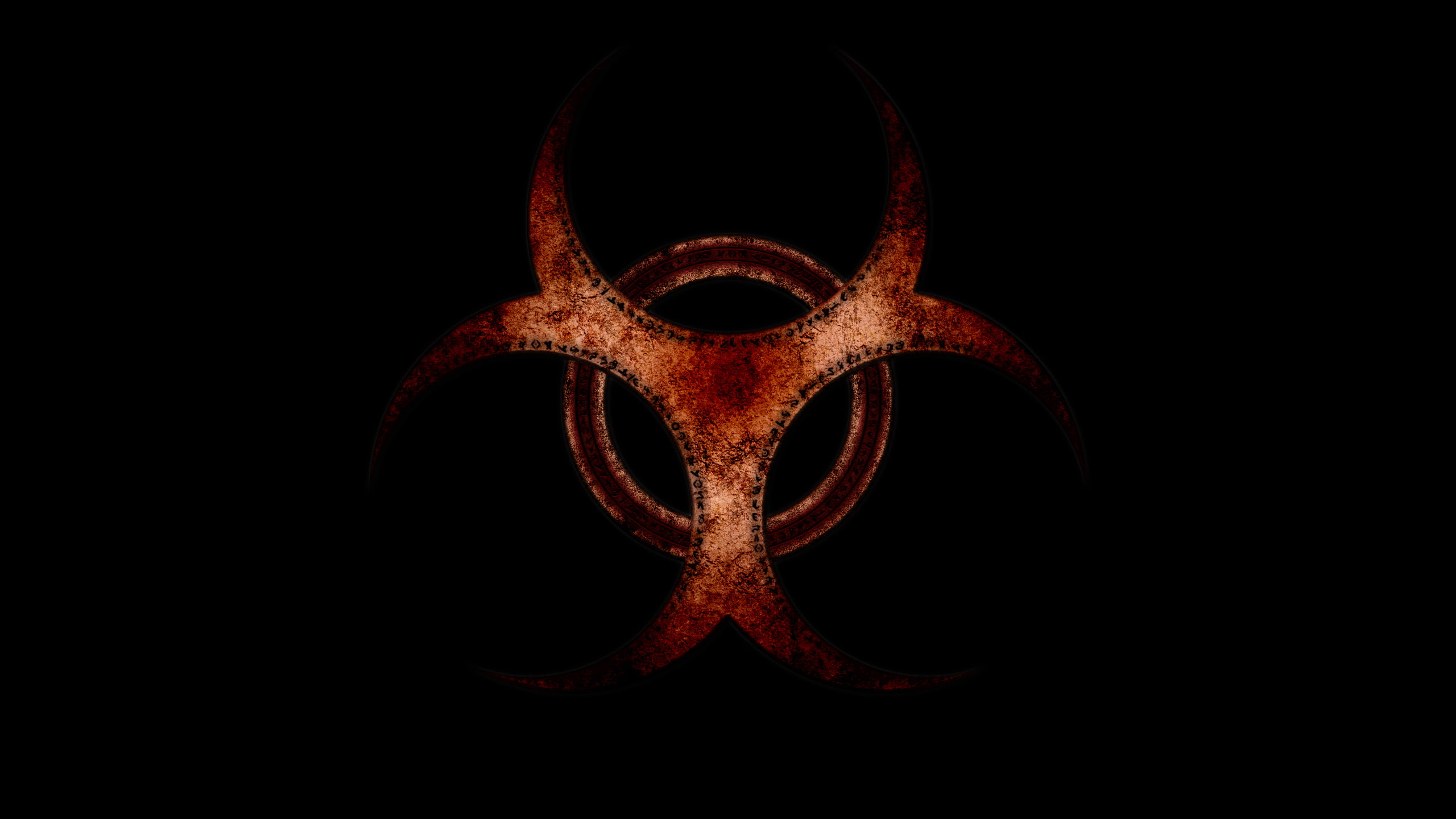 sign, 2K, danger, Biological, HD Wallpaper