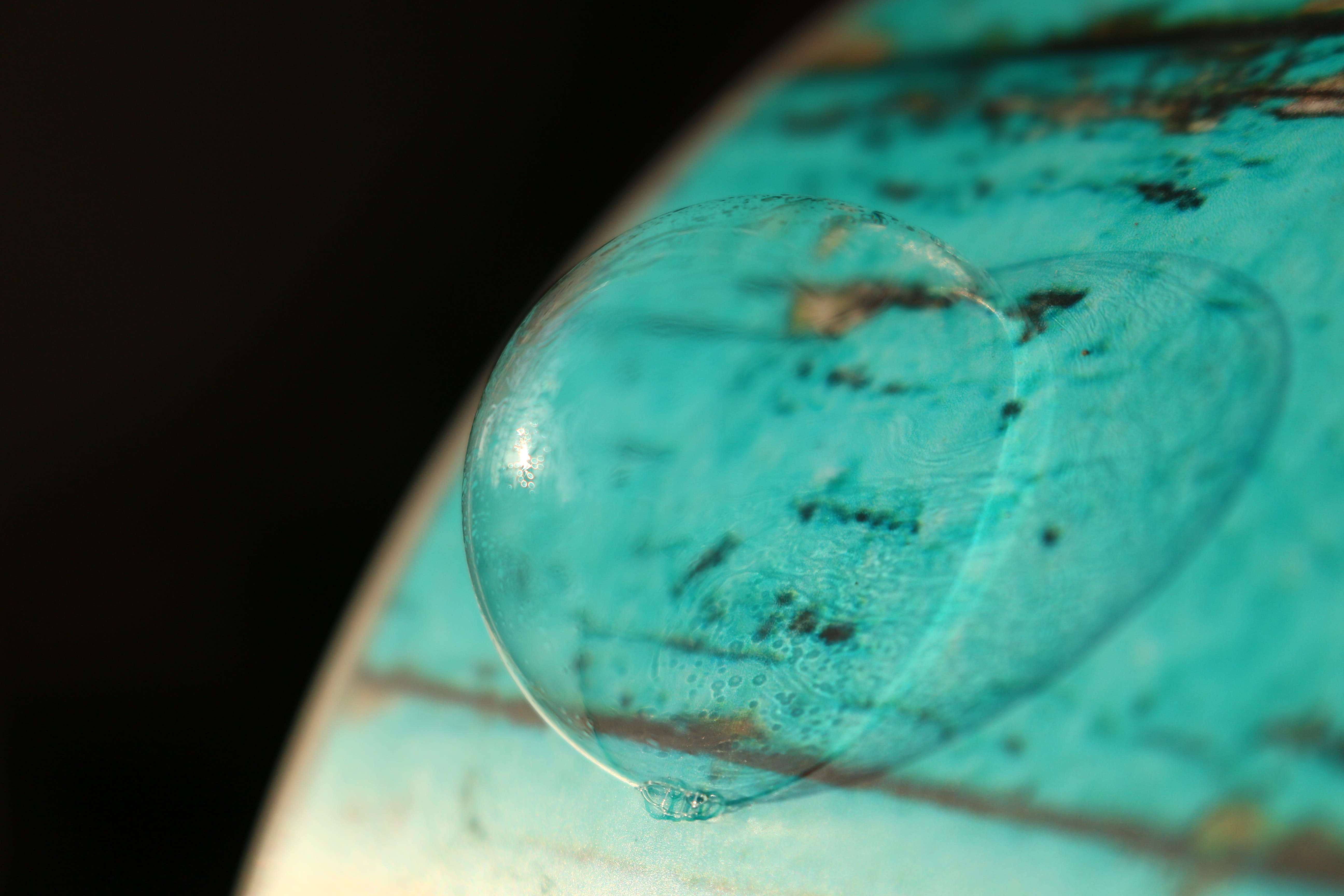 education, blue, weathered, Soap Bubble, blow, studio shot, space, healthcare and medicine, globe - man made object, Turquoise, no people, research, water, HD Wallpaper