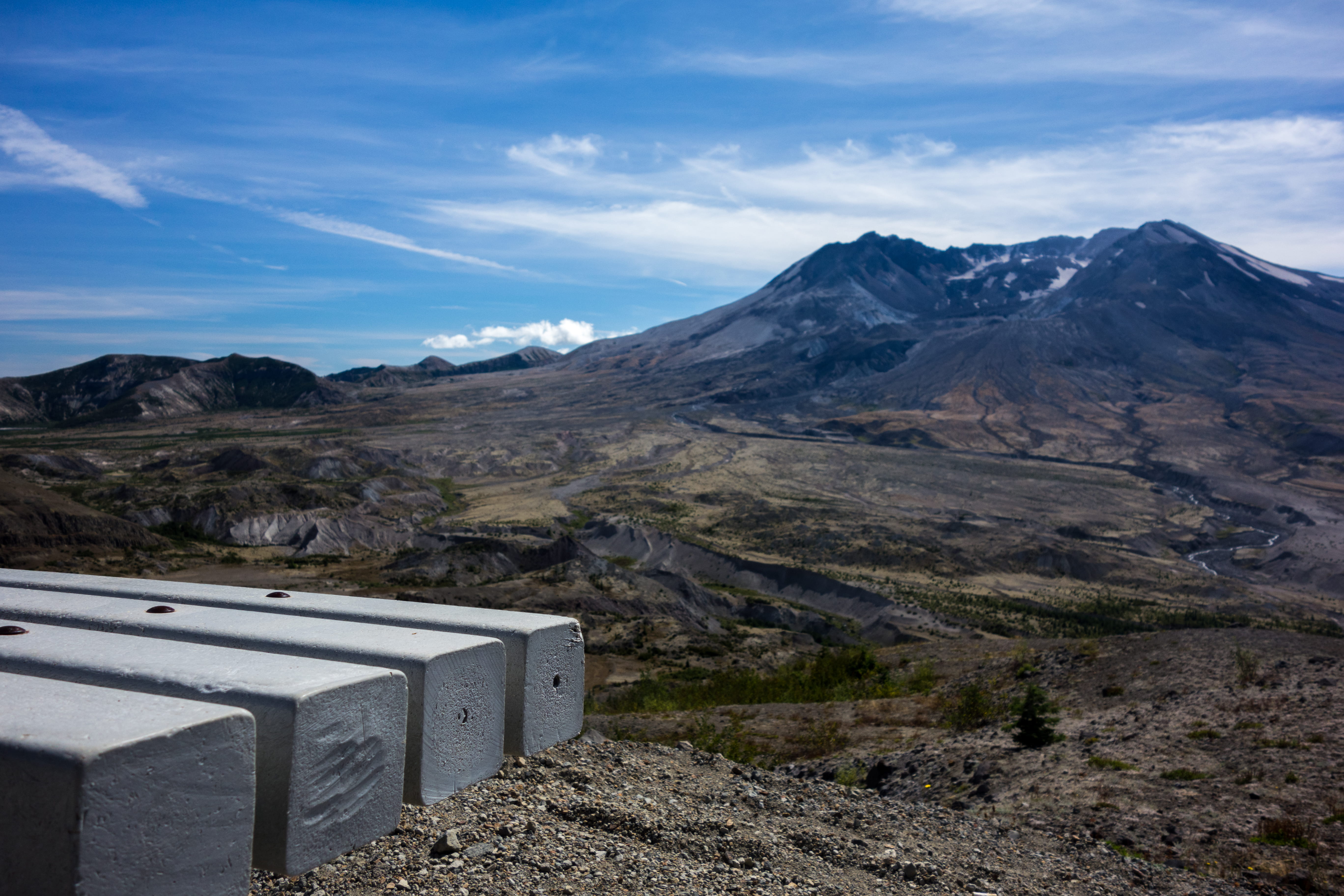 seat, nature, land, non-urban scene, bench, remote, valley, crater, united states, cold temperature, 5K, beauty in nature, mountain, clouds, tranquil scene, HD Wallpaper