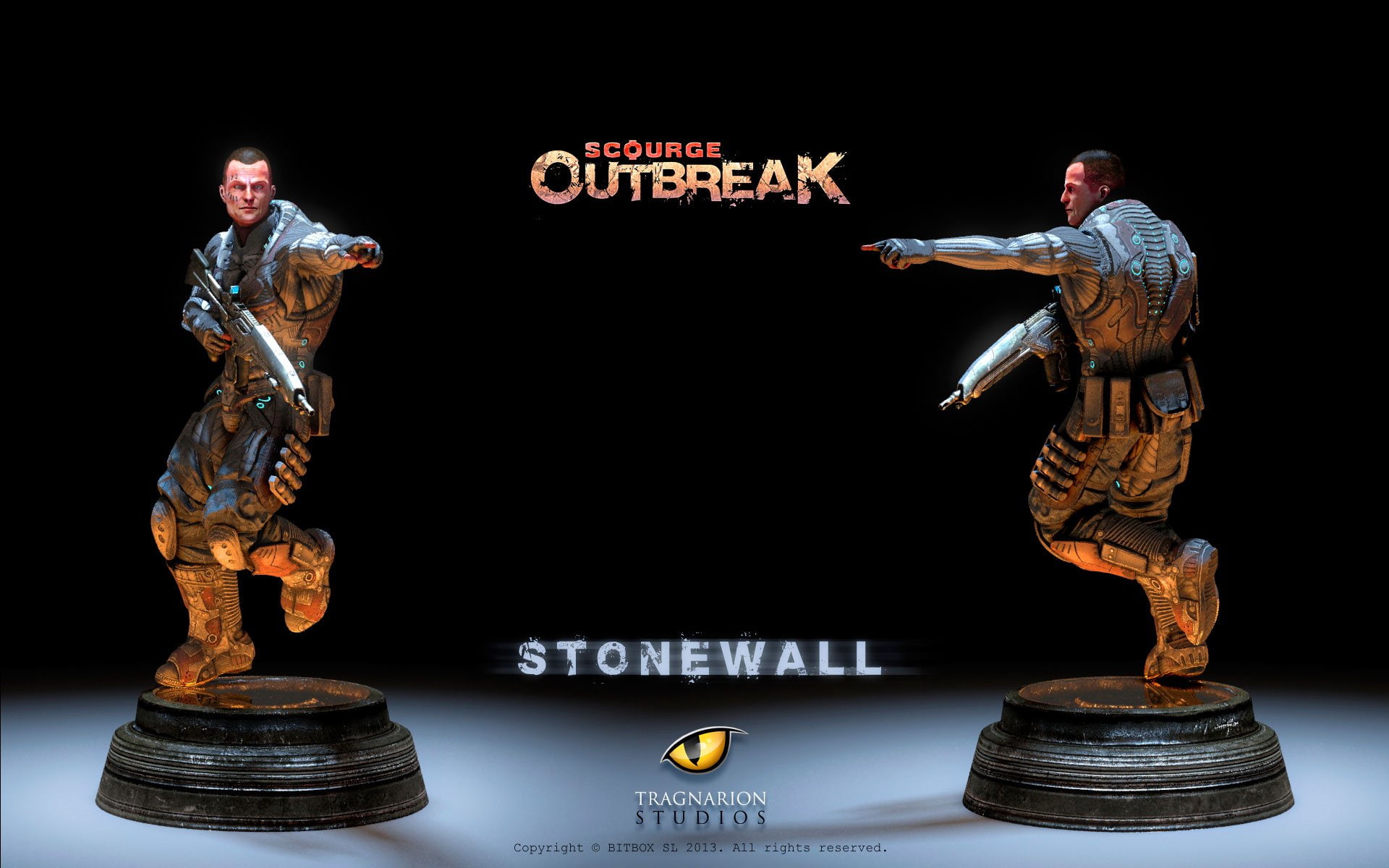 1080P, fighting, action, sci fi, outbreak, shooter, steampunk, scourge, HD Wallpaper