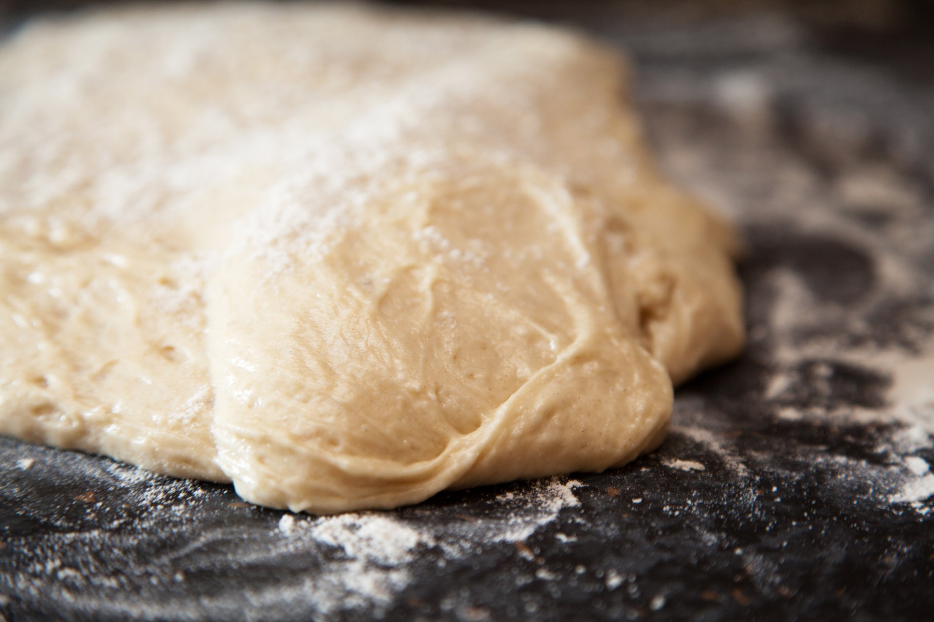 preparing food, table, handmade, cooking, homemade, baked pastry item, black, preparation, dough, food, pastry dough, yeast, pastry, 1080P, wood - Material, HD Wallpaper