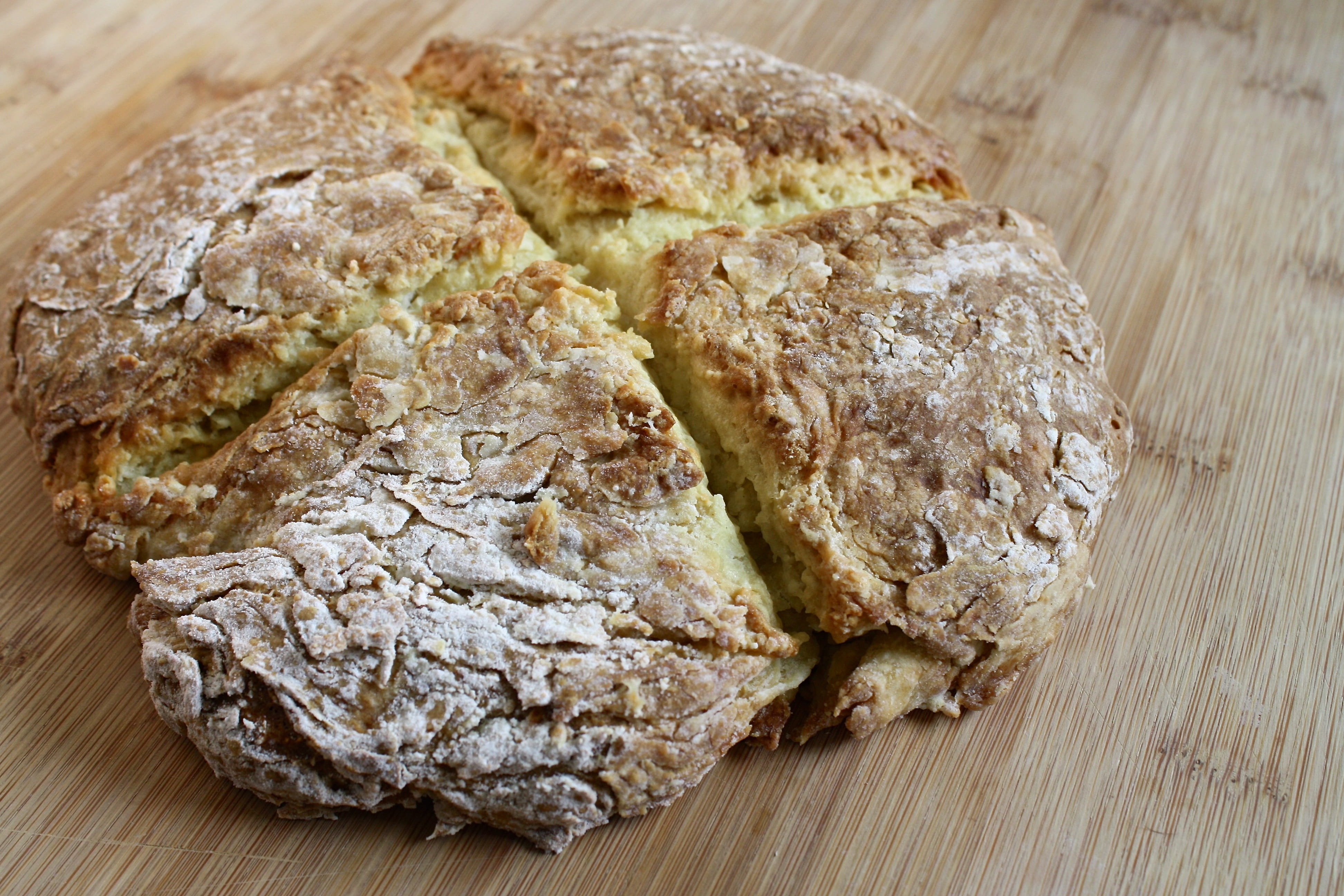 dough, delicious, cookie, homemade, bakery, loaf of Bread, organic, irish, irish soda bread, healthy lifestyle, wood - Material, no People, baked, 4K, HD Wallpaper