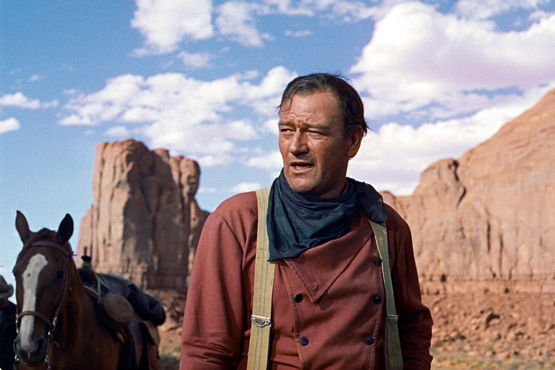 1080P, John Wayne, Movie, The Searchers, HD Wallpaper