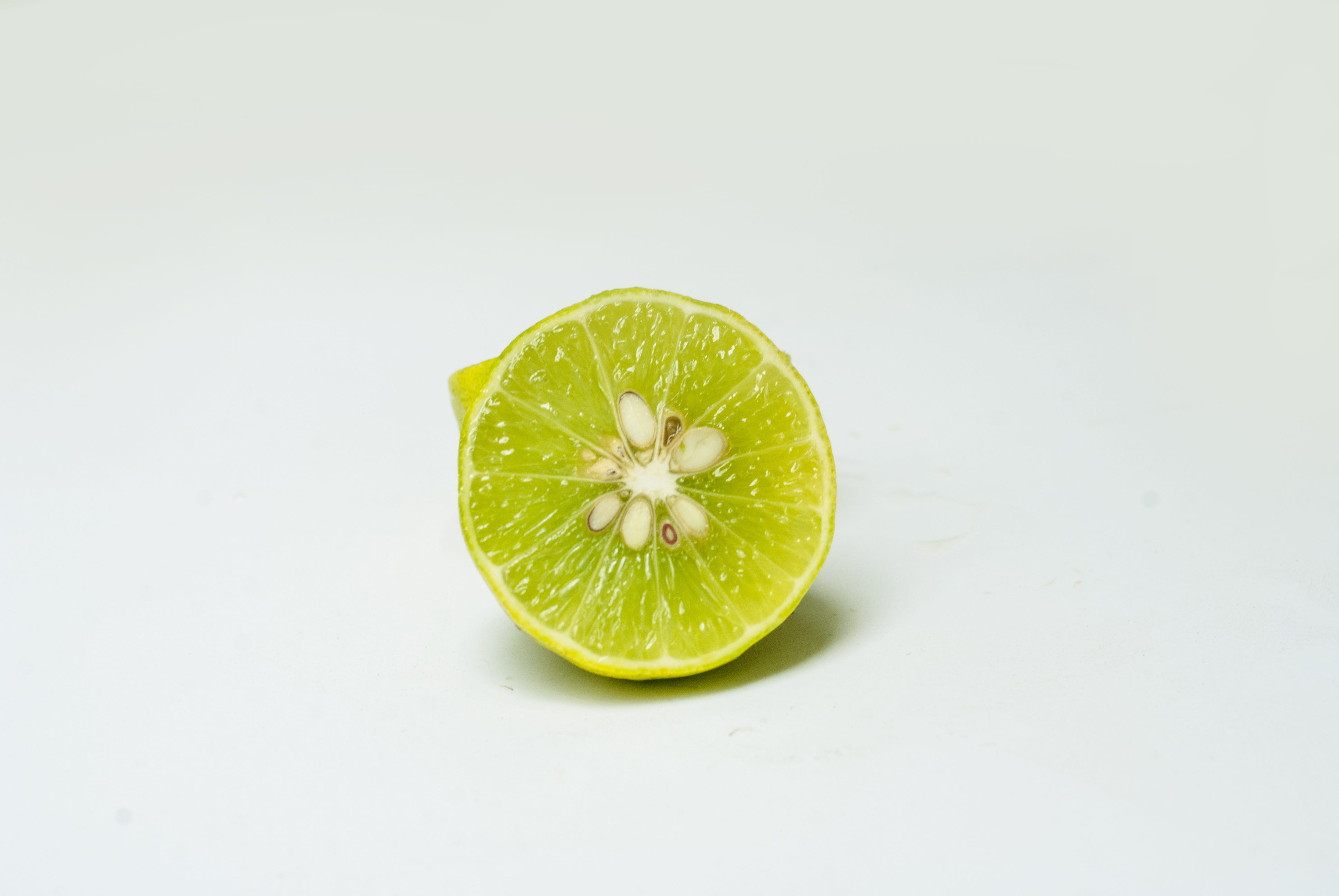 healthy lifestyle, healthy eating, cut out, still life, wellbeing, citrus fruit, citric, studio shot, green color, 4K, food, white background, dieting, HD Wallpaper