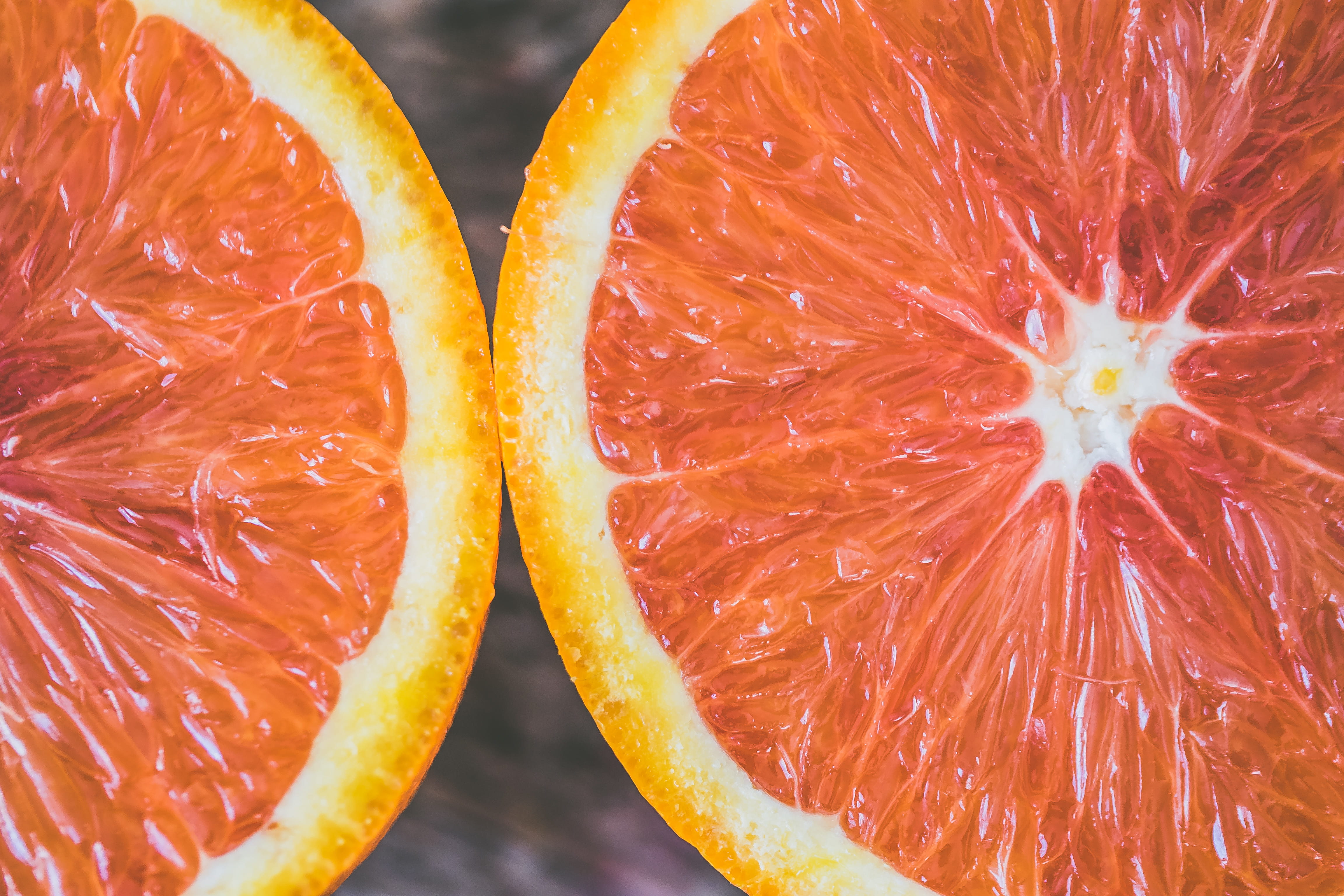 freshness, wellbeing, antioxidant, juicy, fruits, no people, indoors, cross section, 4K, close-up, section, slice, tropical, vitamin c, fresh, sliced, HD Wallpaper