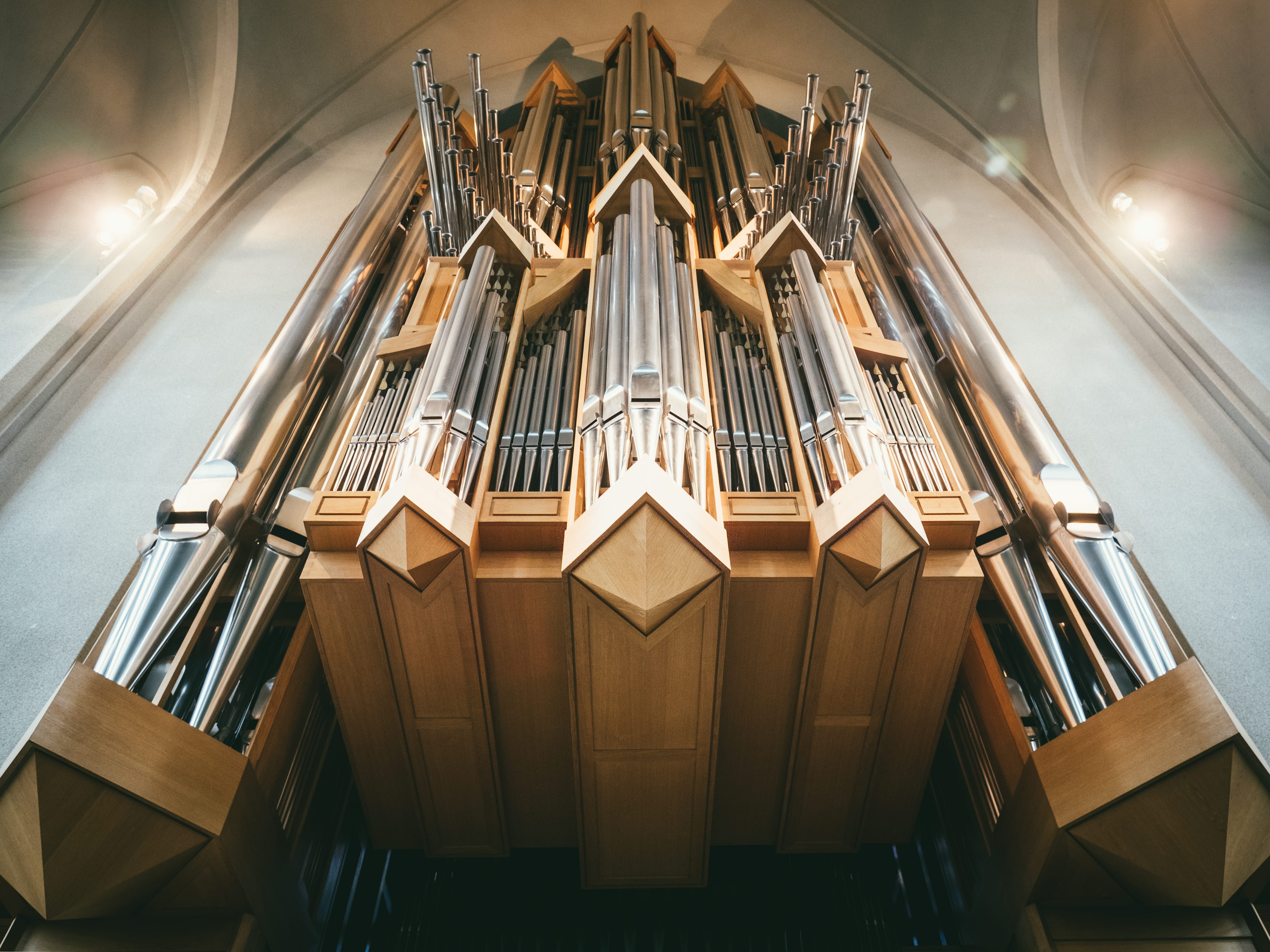 no people, indoors, ceiling, built structure, spirituality, brown, architecture, design, musical instrument, place of worship, photography, craft, architectural, HD Wallpaper