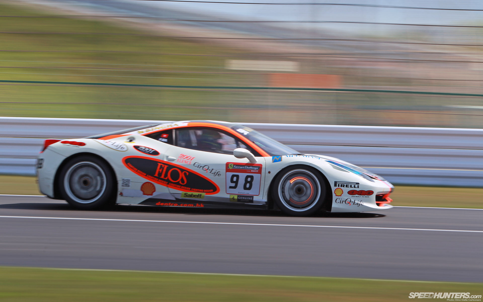 ferrari, cars, glowing, 458, hd, white, orange, 1080P, black, brakes, italia, HD Wallpaper