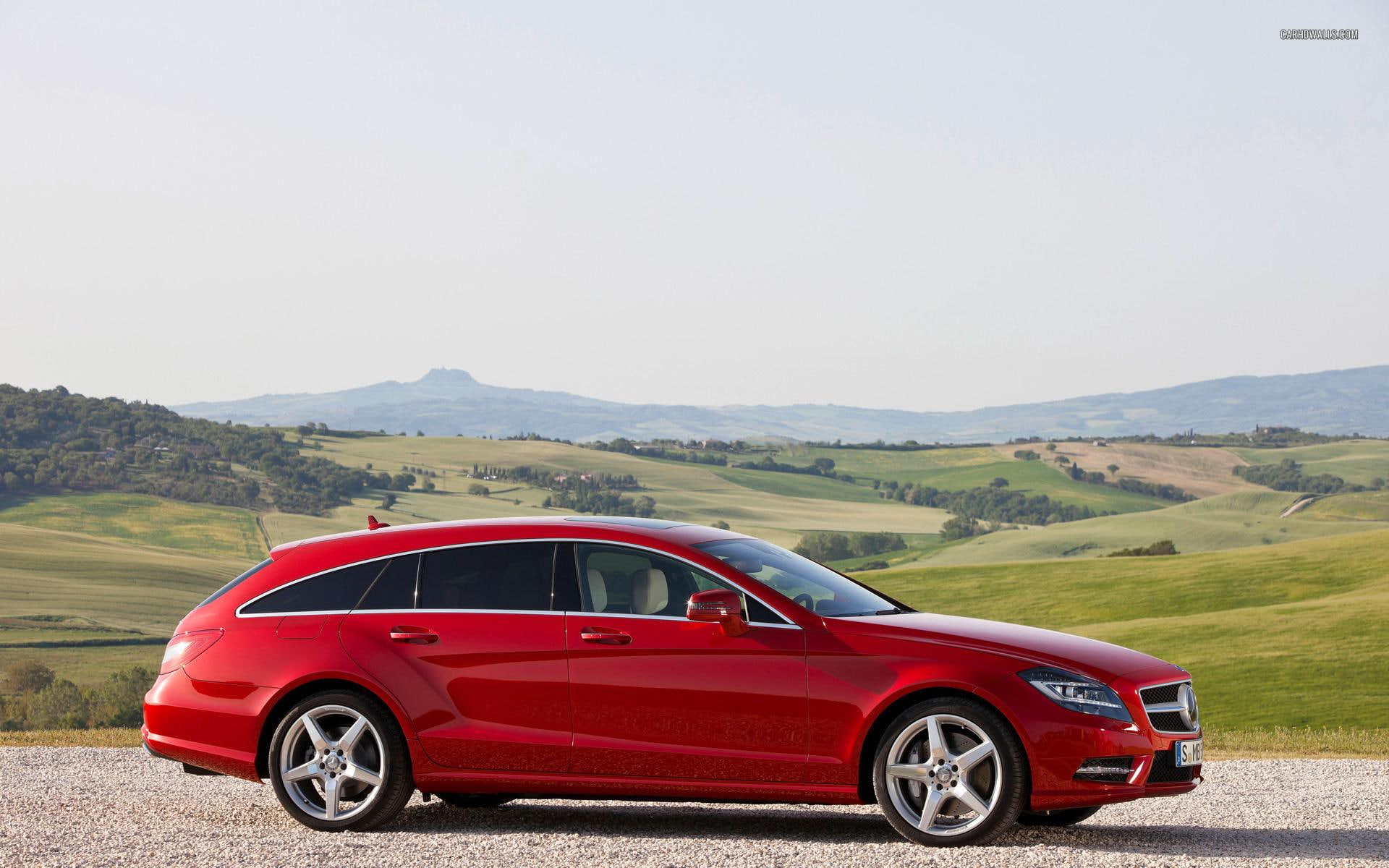 mercedes, cars, 1080P, shooting, brake, cl, HD Wallpaper