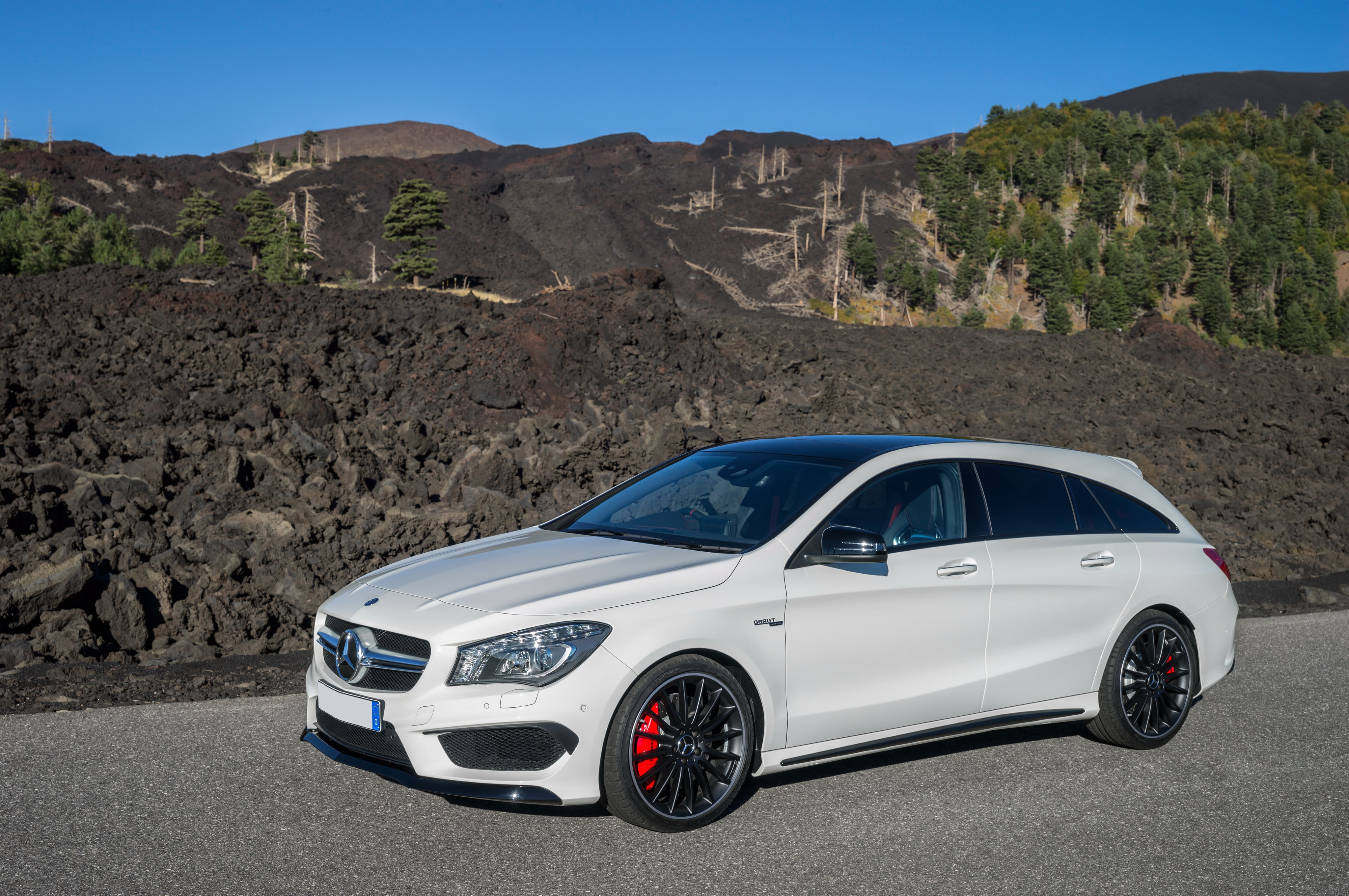 2015, CLA 45, Mercedes, 4K, AMG, Shooting Brake, X117, HD Wallpaper