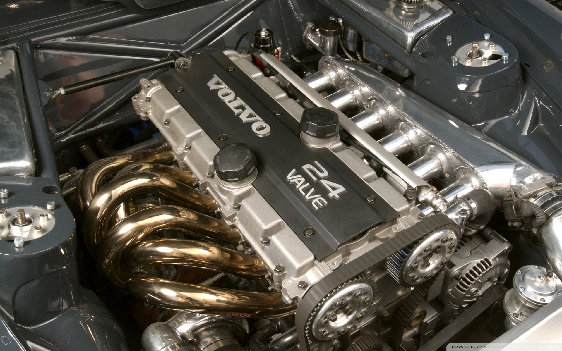 inline, engine, engines, volvo, 1080P, turbocharged, cylinder, HD Wallpaper