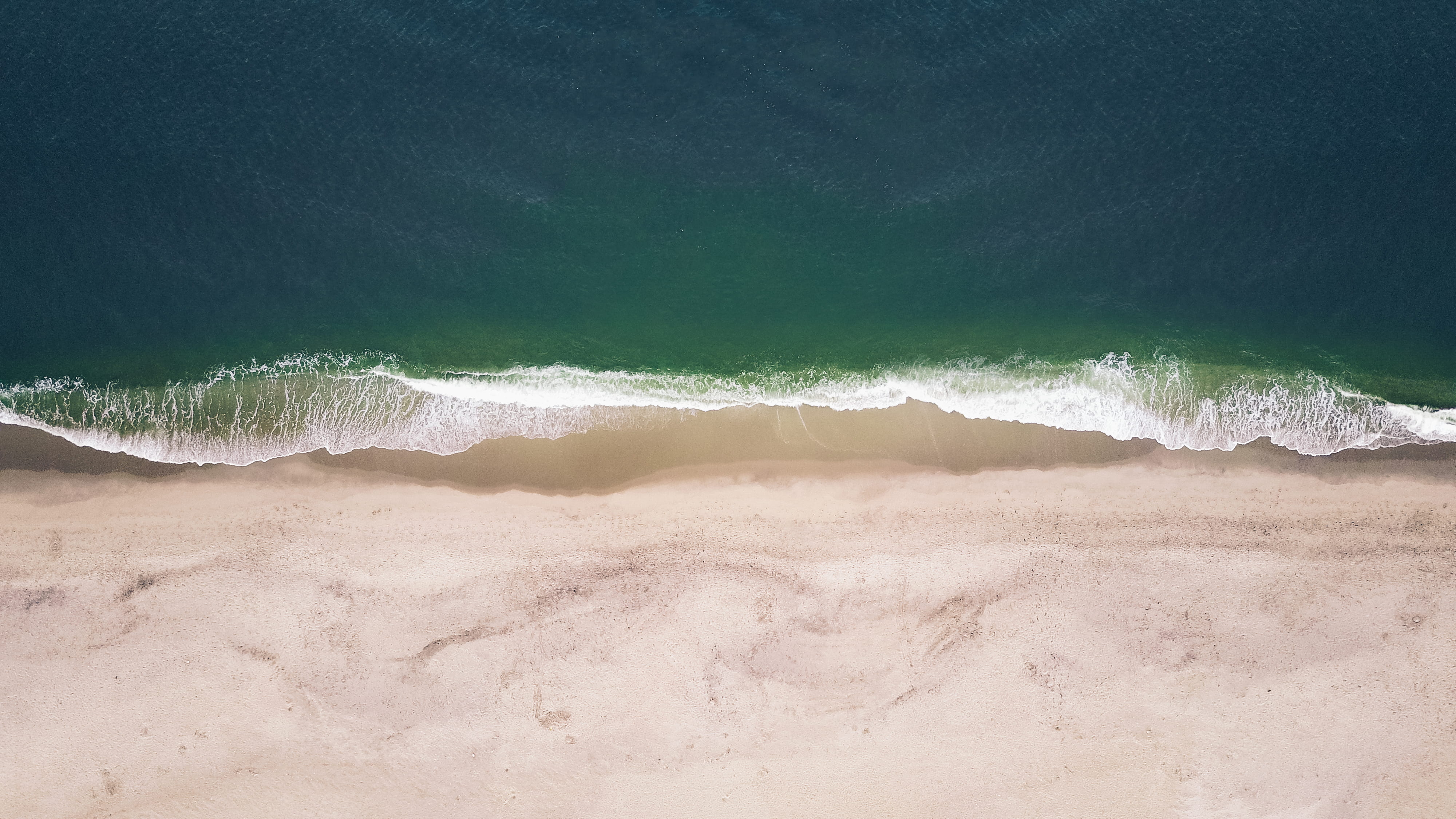 no People, water, tropical Climate, outdoors, aerial, surf, sky, scenics, 4K, wave, aquatic sport, sport, seascape, summer, beach, vacations, land, aerial view, HD Wallpaper